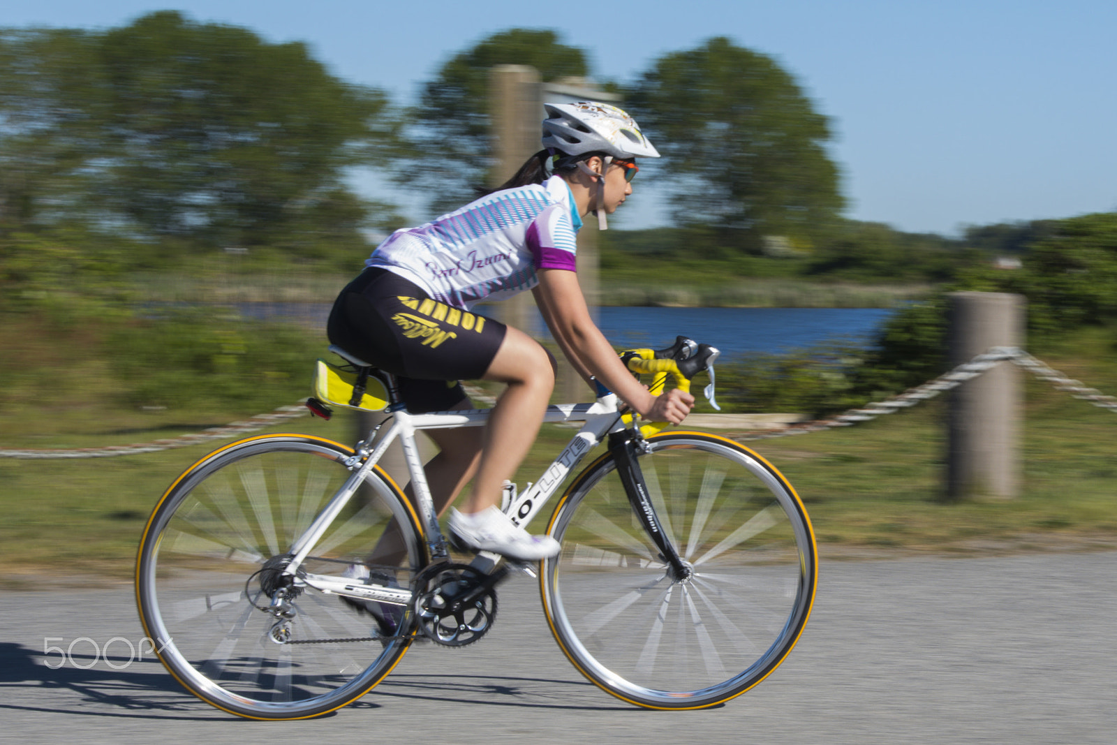 Nikon D500 sample photo. Bicycle racing photography