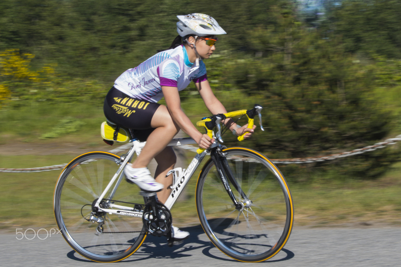 Nikon D500 sample photo. Bicycle racing photography