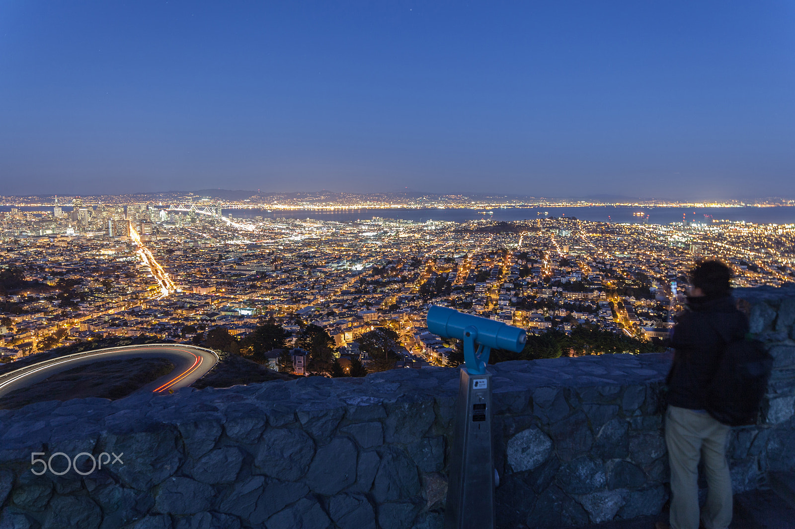Canon TS-E 24.0mm f/3.5 L II sample photo. The san francisco bay, the city at night,旧金山夜景 photography