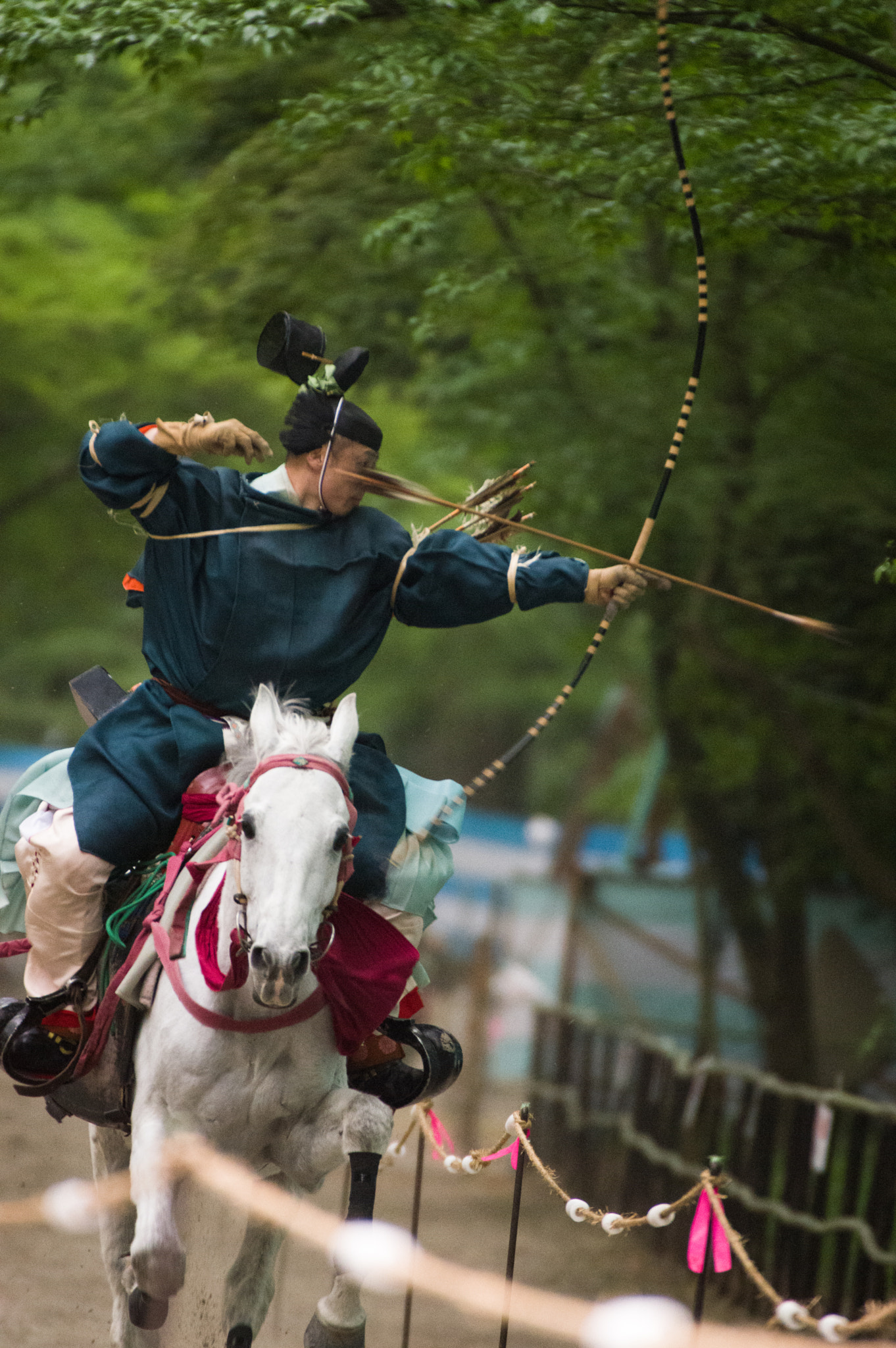 Sigma 50-500mm F4.5-6.3 DG OS HSM sample photo. Yabusame photography