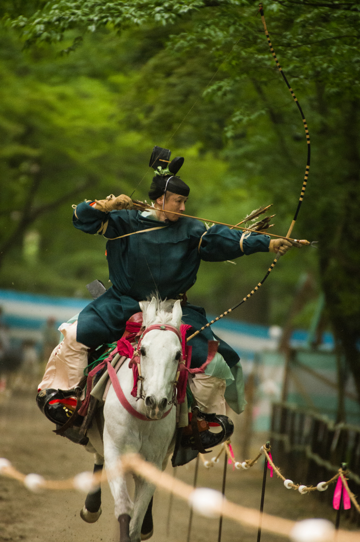 Sigma 50-500mm F4.5-6.3 DG OS HSM sample photo. Yabusame ceremony photography