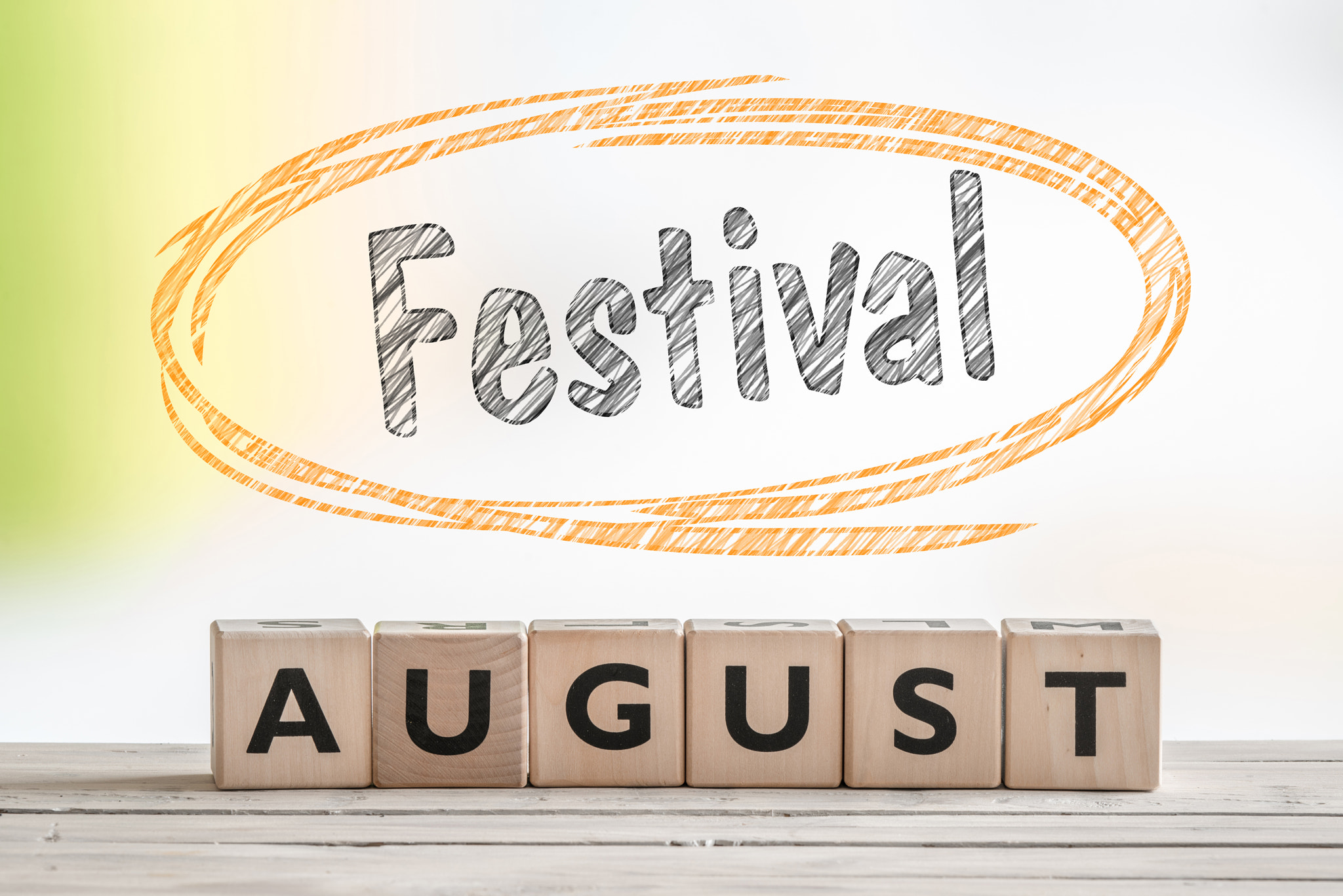Sony 70-400mm F4-5.6 G SSM II sample photo. August festival sign on a scene photography