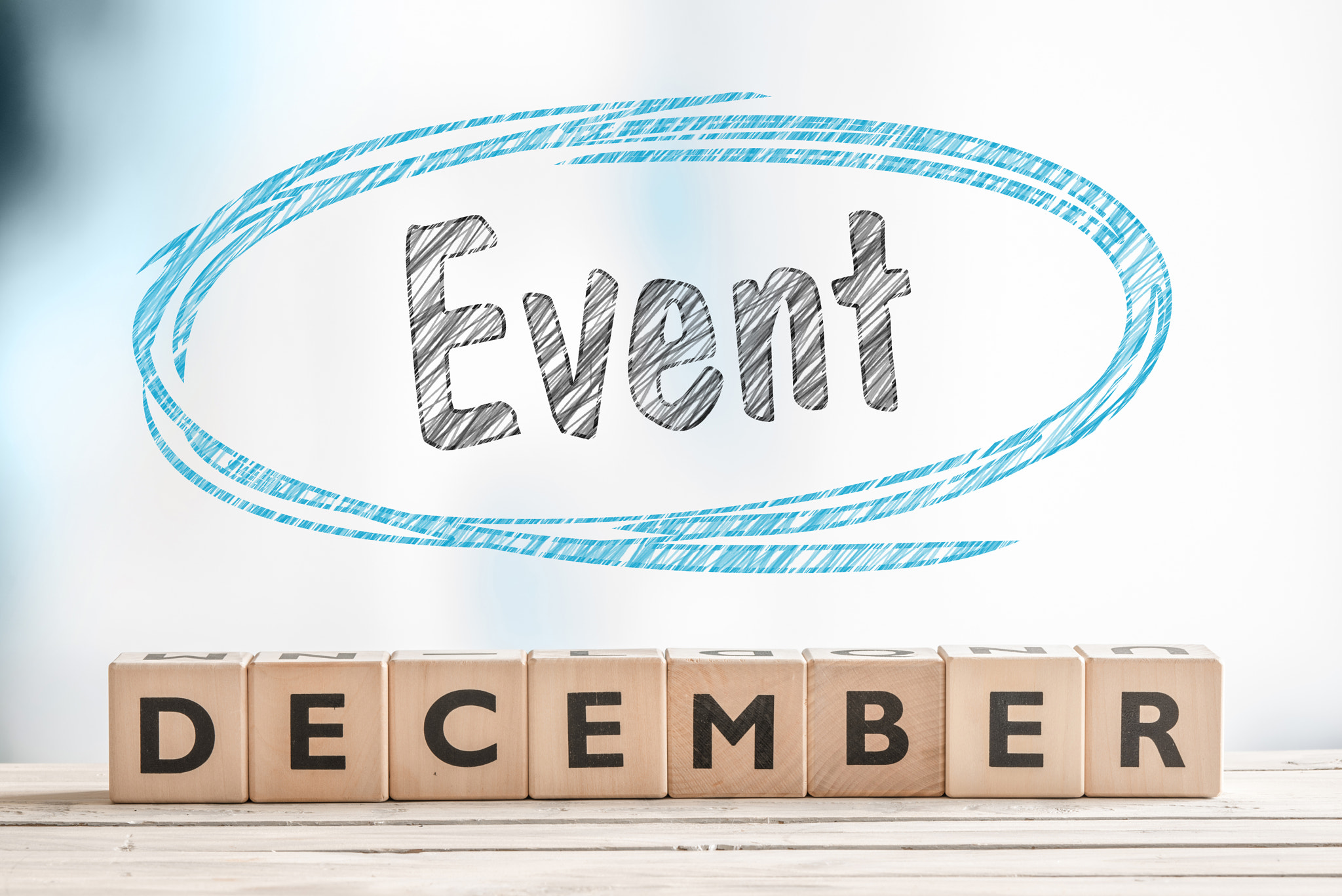 Sony 70-400mm F4-5.6 G SSM II sample photo. December event sign on a stage photography