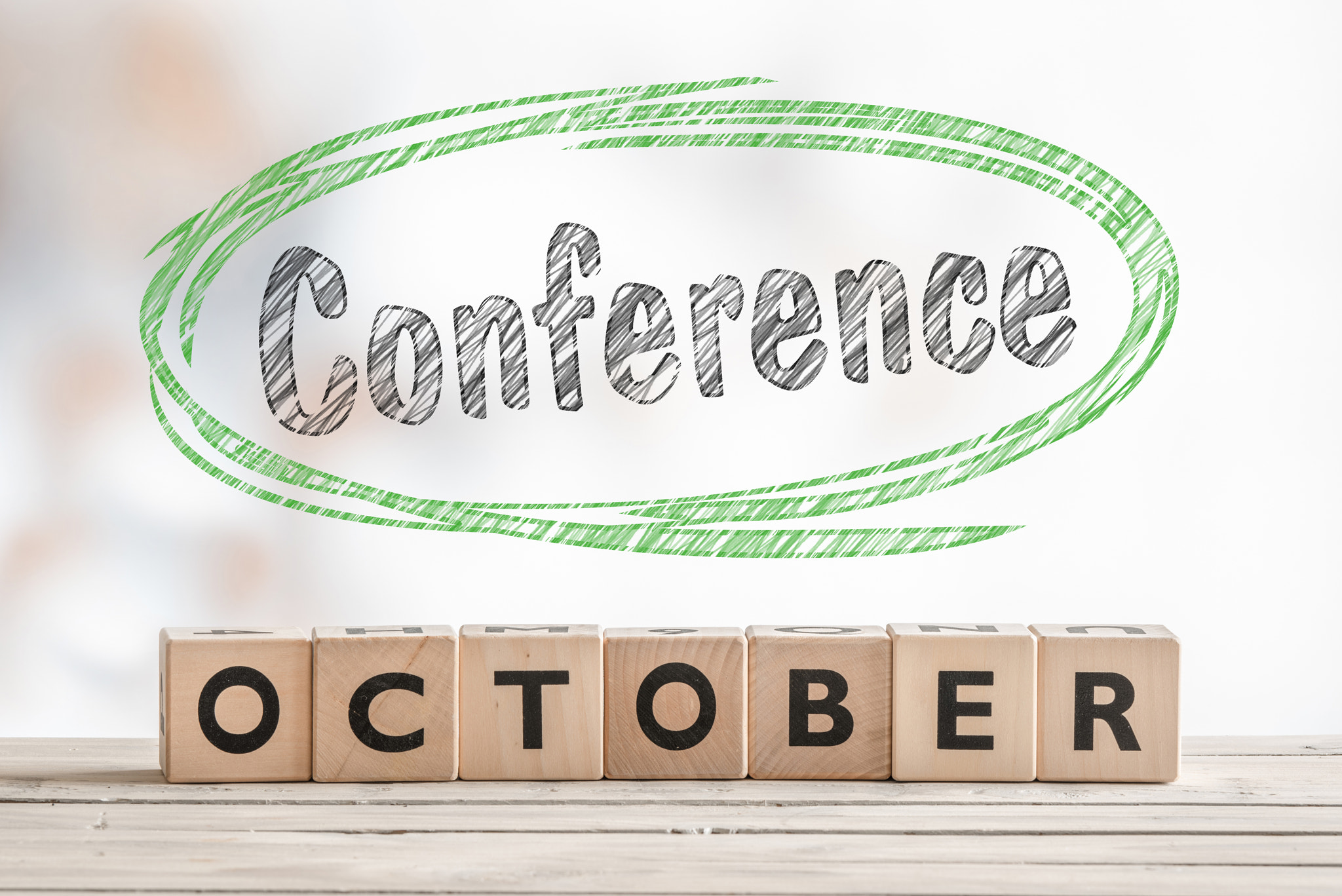 Sony 70-400mm F4-5.6 G SSM II sample photo. October conference sign made of wood photography
