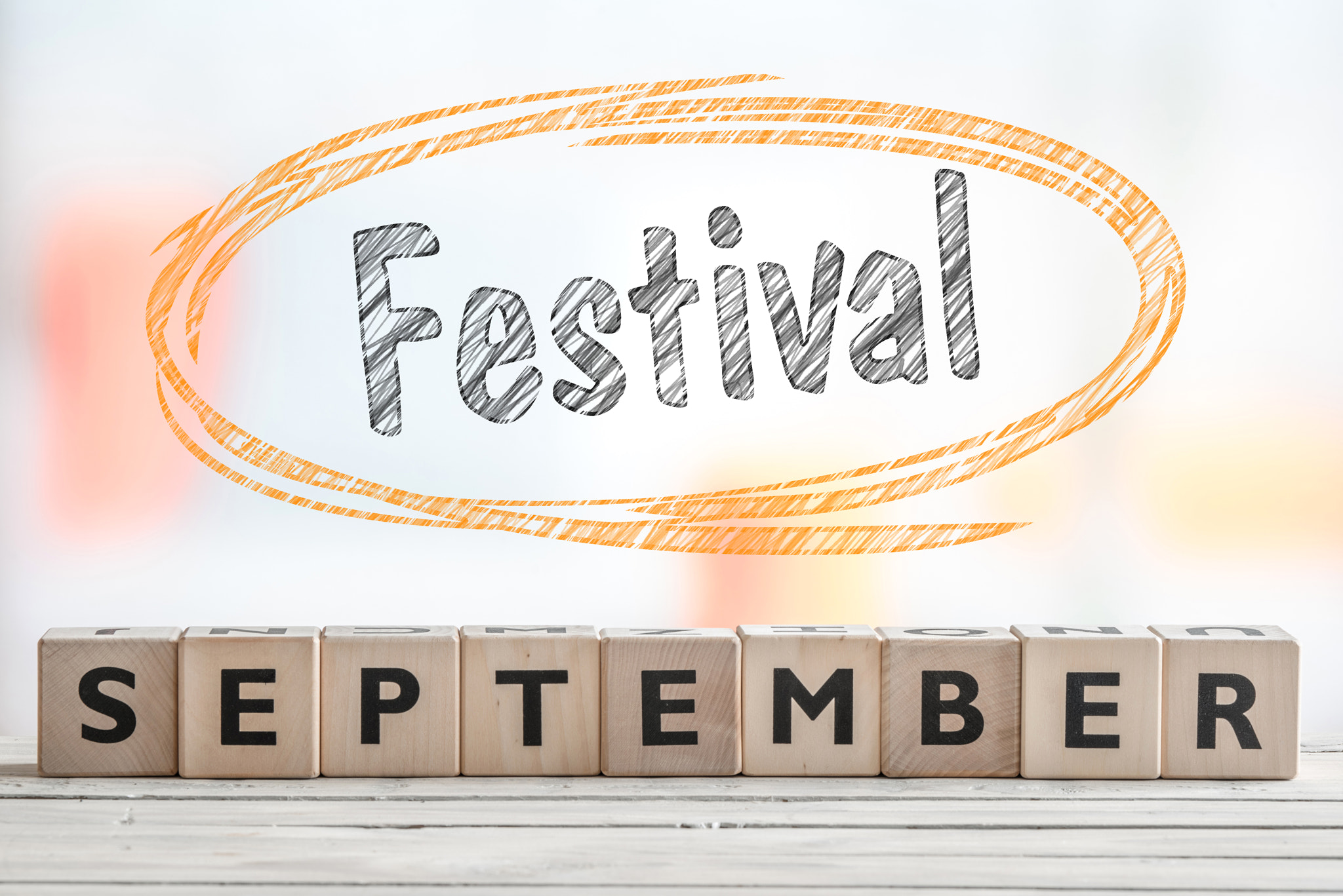 Sony 70-400mm F4-5.6 G SSM II sample photo. September festival sign with orange sketch photography