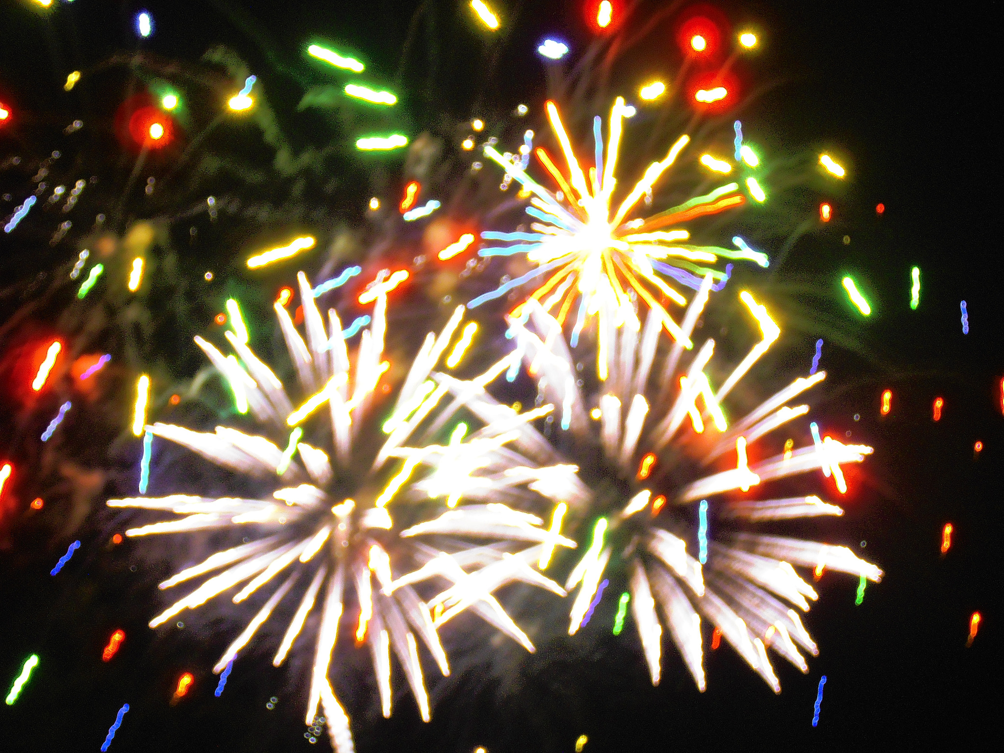 Olympus VR325,VR320,D725 sample photo. Firework at fair st. louis july 4th, 2014 photography