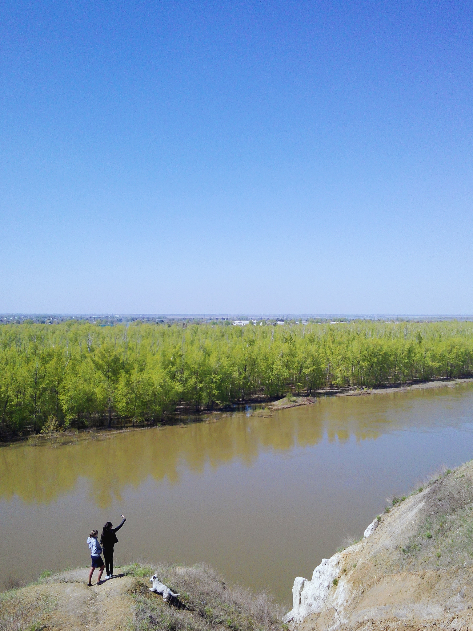 HUAWEI Y541-U02 sample photo. On the bank of the ishim river. photography