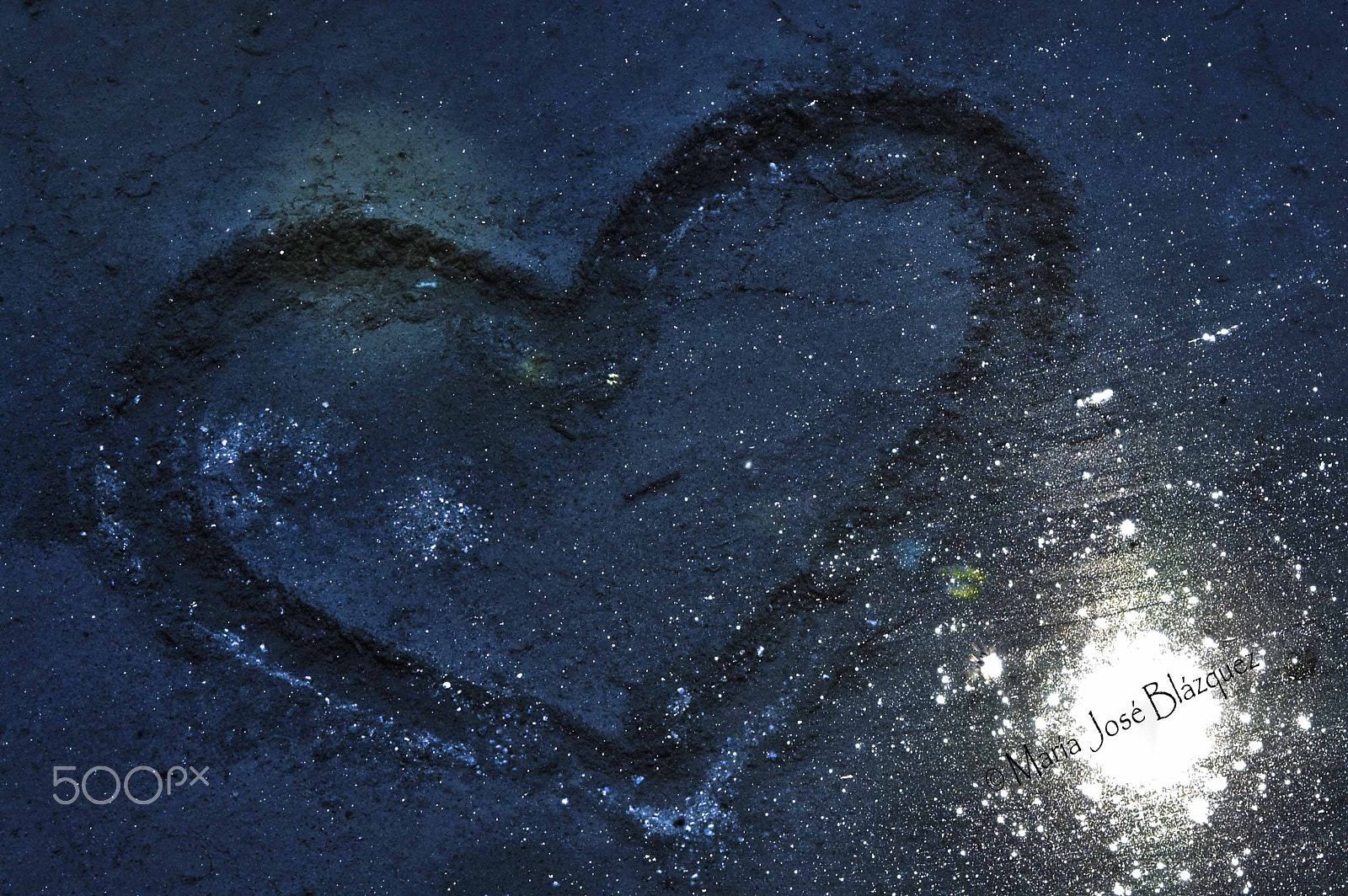 Nikon D40 sample photo. Heart photography