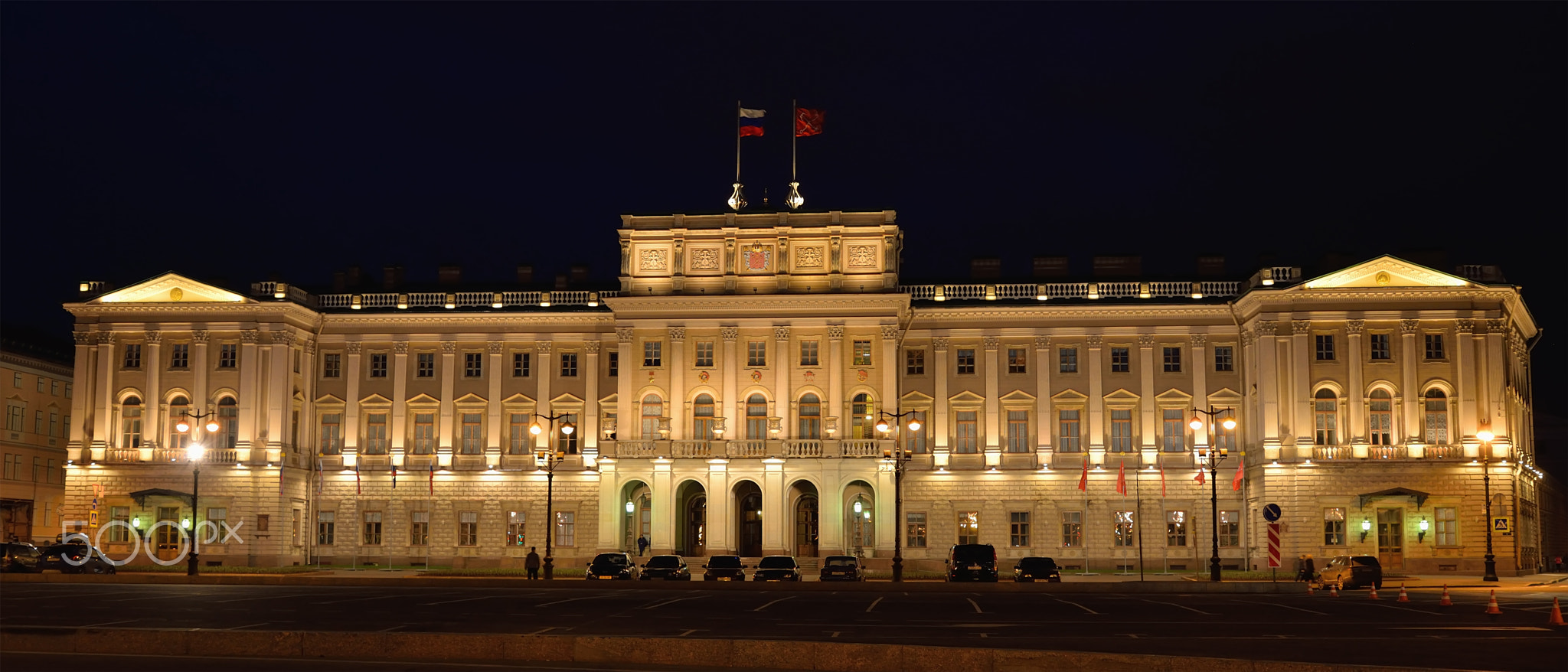 The Legislative Assembly building in St. Petersburg