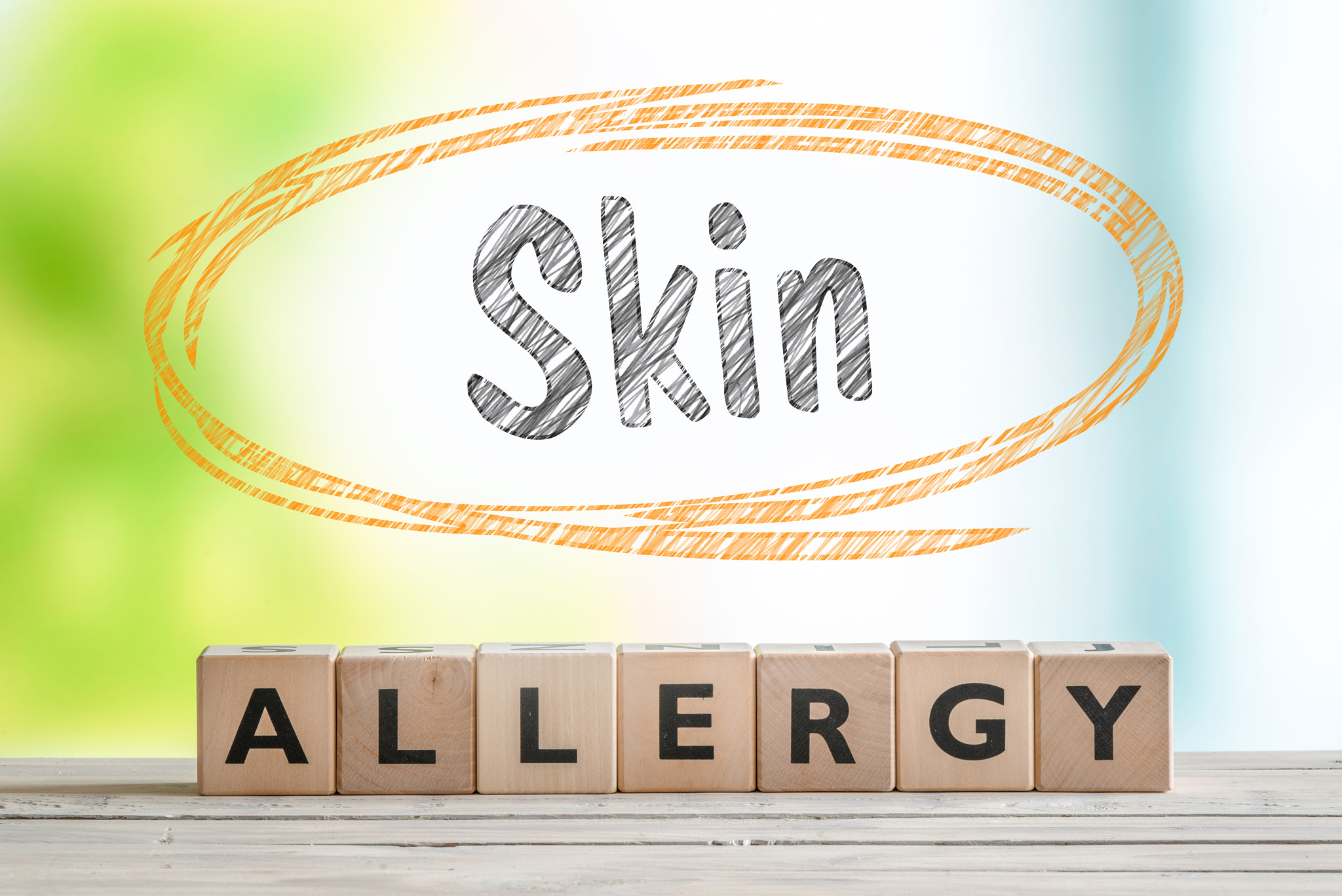 Sony 70-400mm F4-5.6 G SSM II sample photo. Skin allergy sign on a wooden table photography
