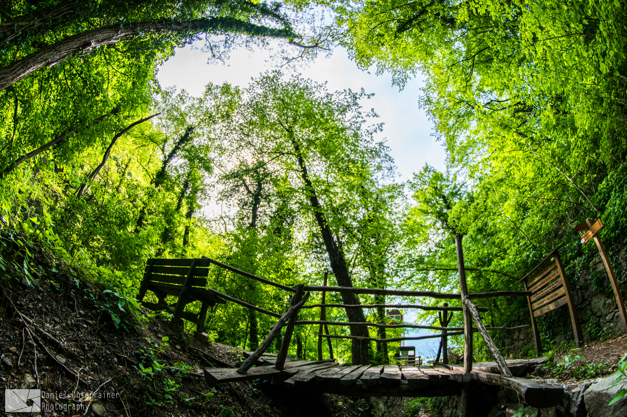 Samyang 8mm F3.5 Aspherical IF MC Fisheye sample photo. Little bridge in fisheye view photography
