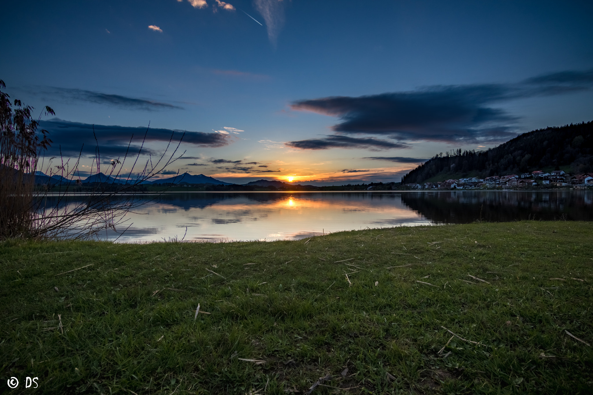 Canon EOS 760D (EOS Rebel T6s / EOS 8000D) sample photo. Sonnenuntergang hopfensee photography