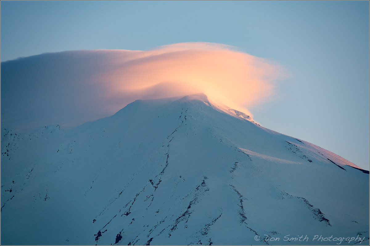 Sigma 150-600mm F5-6.3 DG OS HSM | C sample photo. Dawn alpenglow on mt. adams photography