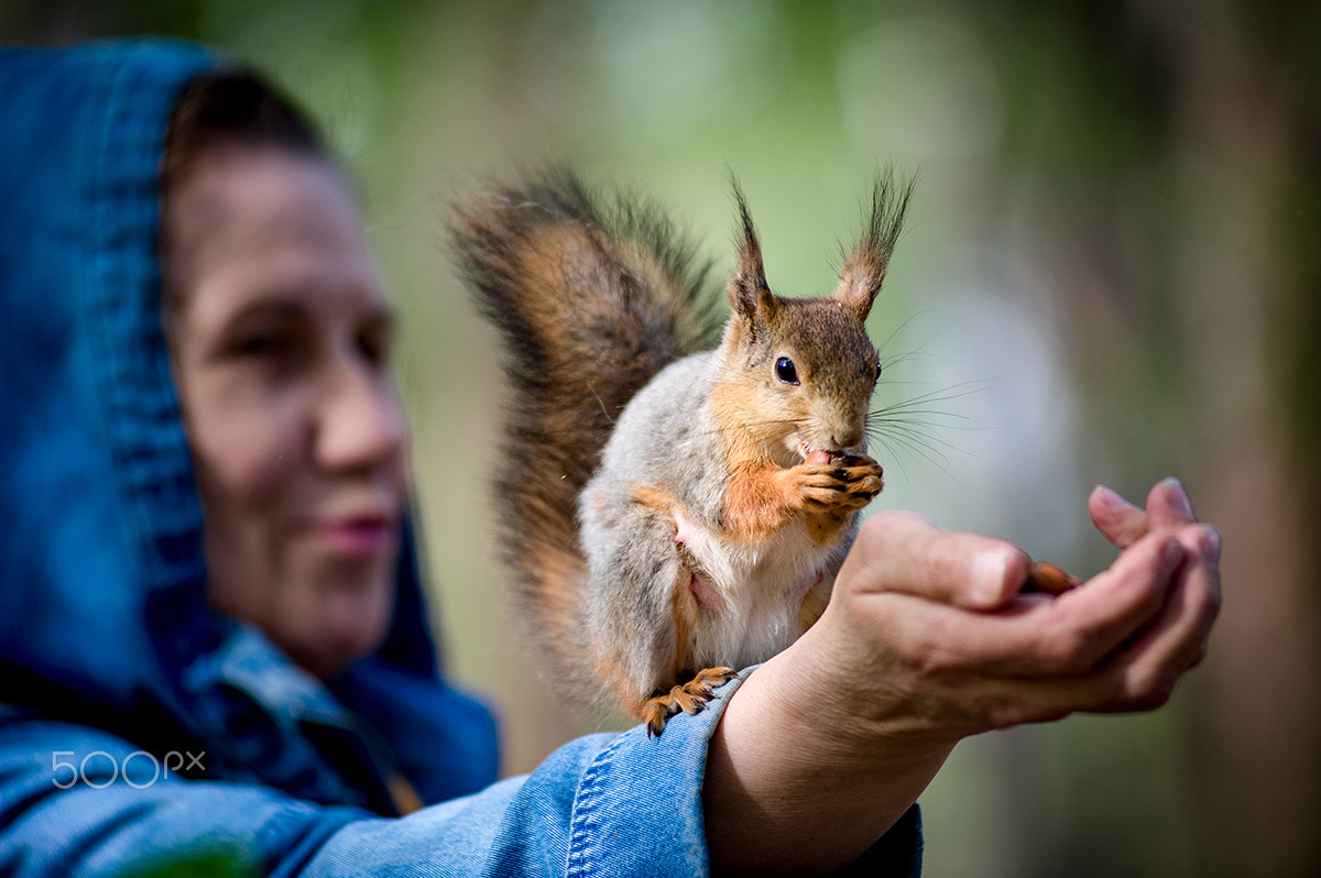 AF Zoom-Nikkor 80-200mm f/2.8 ED sample photo. Доверие  confidence photography