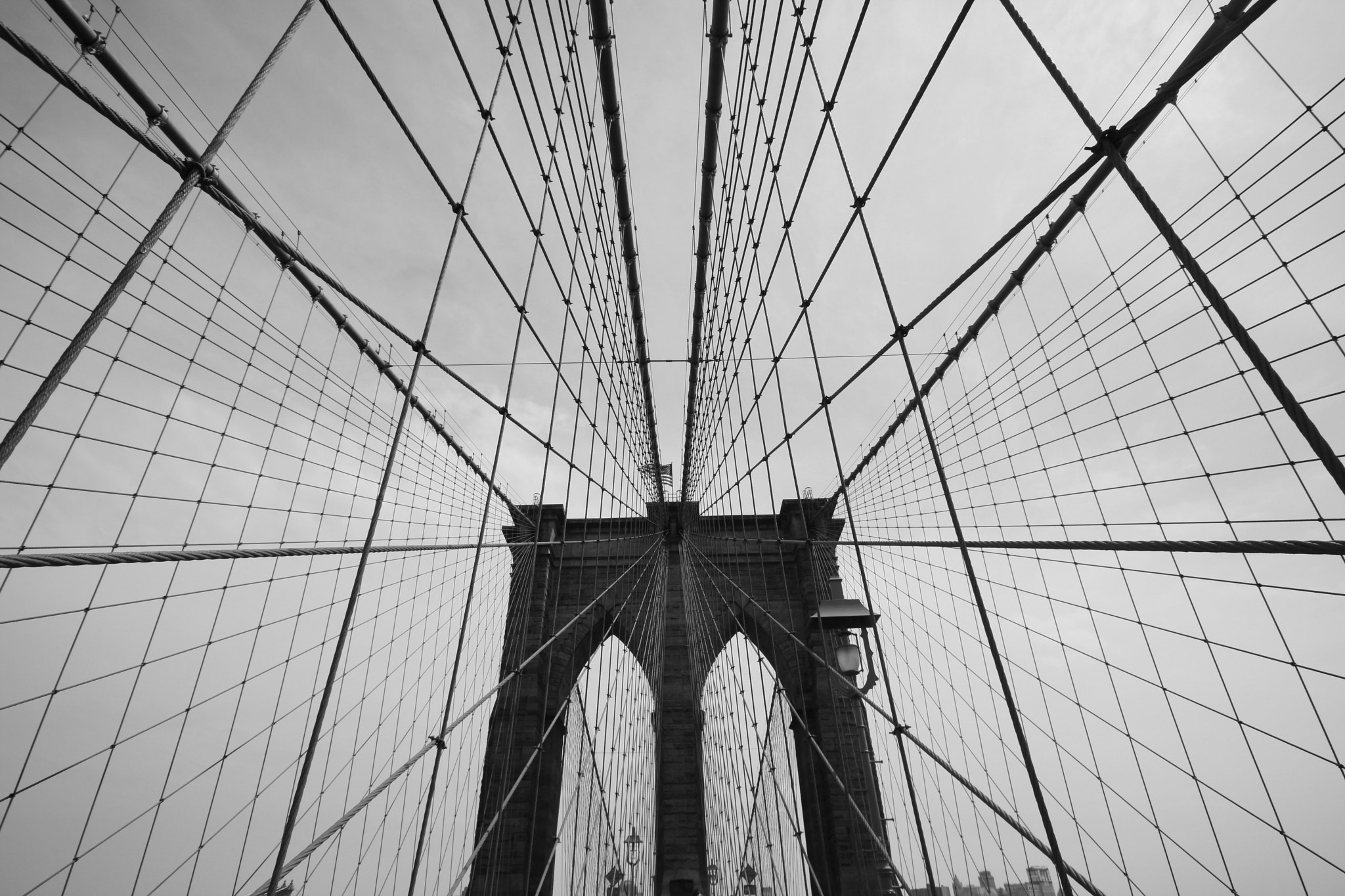 Canon EOS 400D (EOS Digital Rebel XTi / EOS Kiss Digital X) sample photo. Brooklyn bridge photography