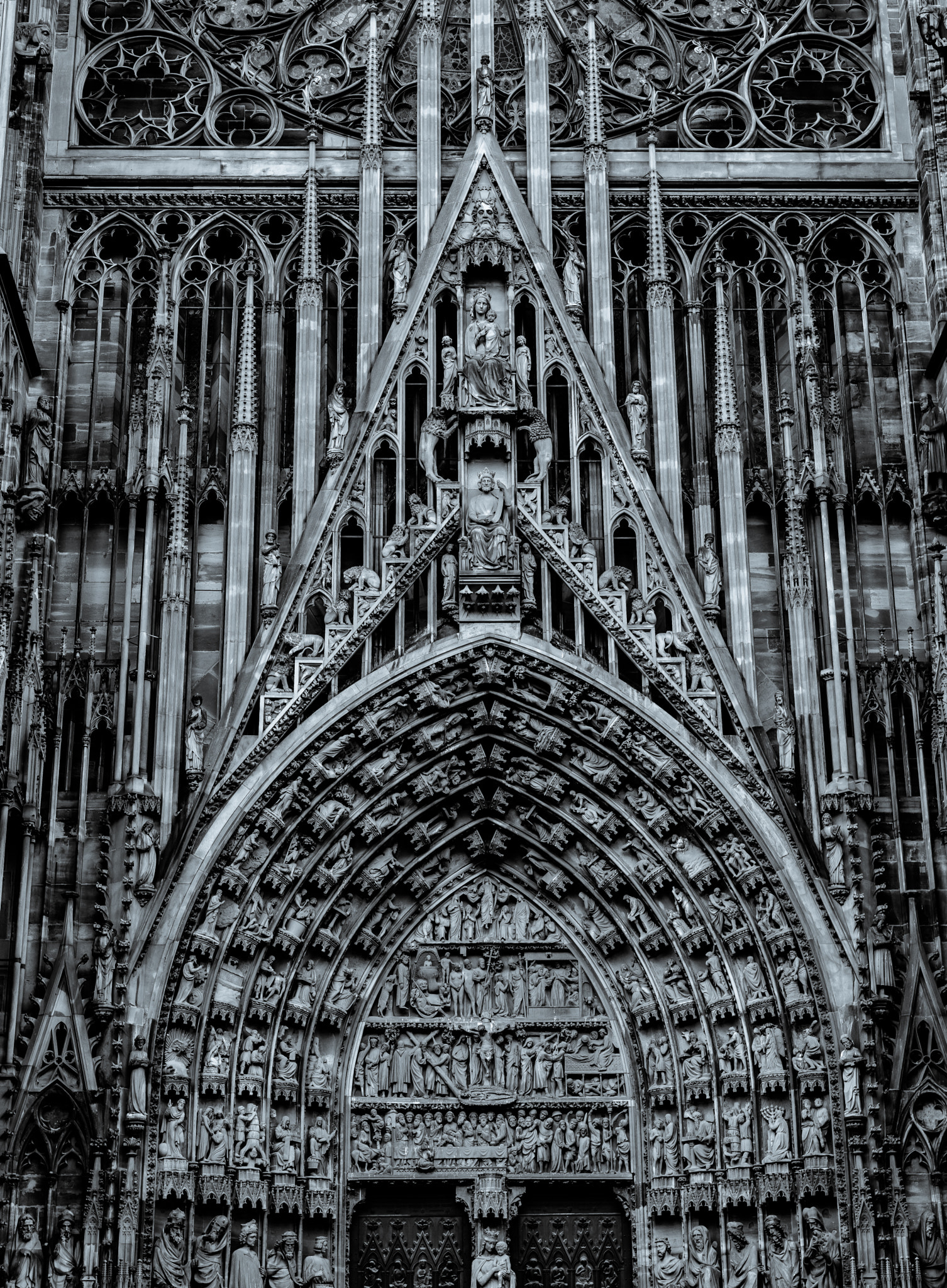 Hasselblad H4D + HC 80 sample photo. Gothic beauty of strasbourg cathedral photography