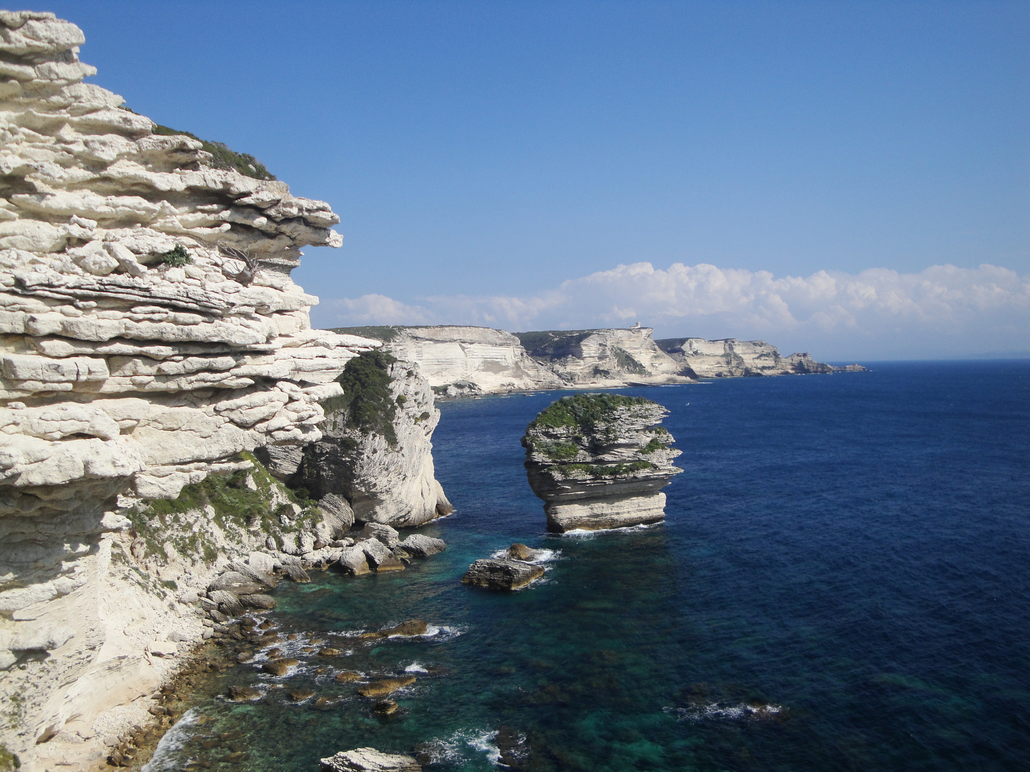 Sony DSC-W270 sample photo. Bonifacio, corse, france photography