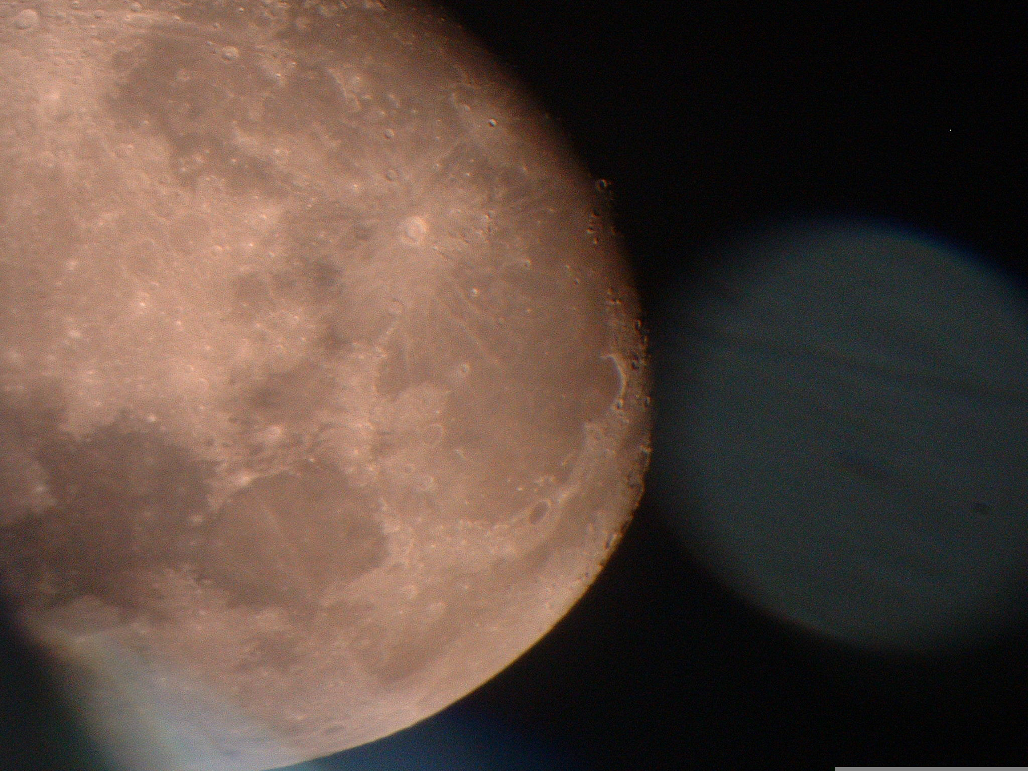 Fujifilm FinePix A303 sample photo. Moon photography