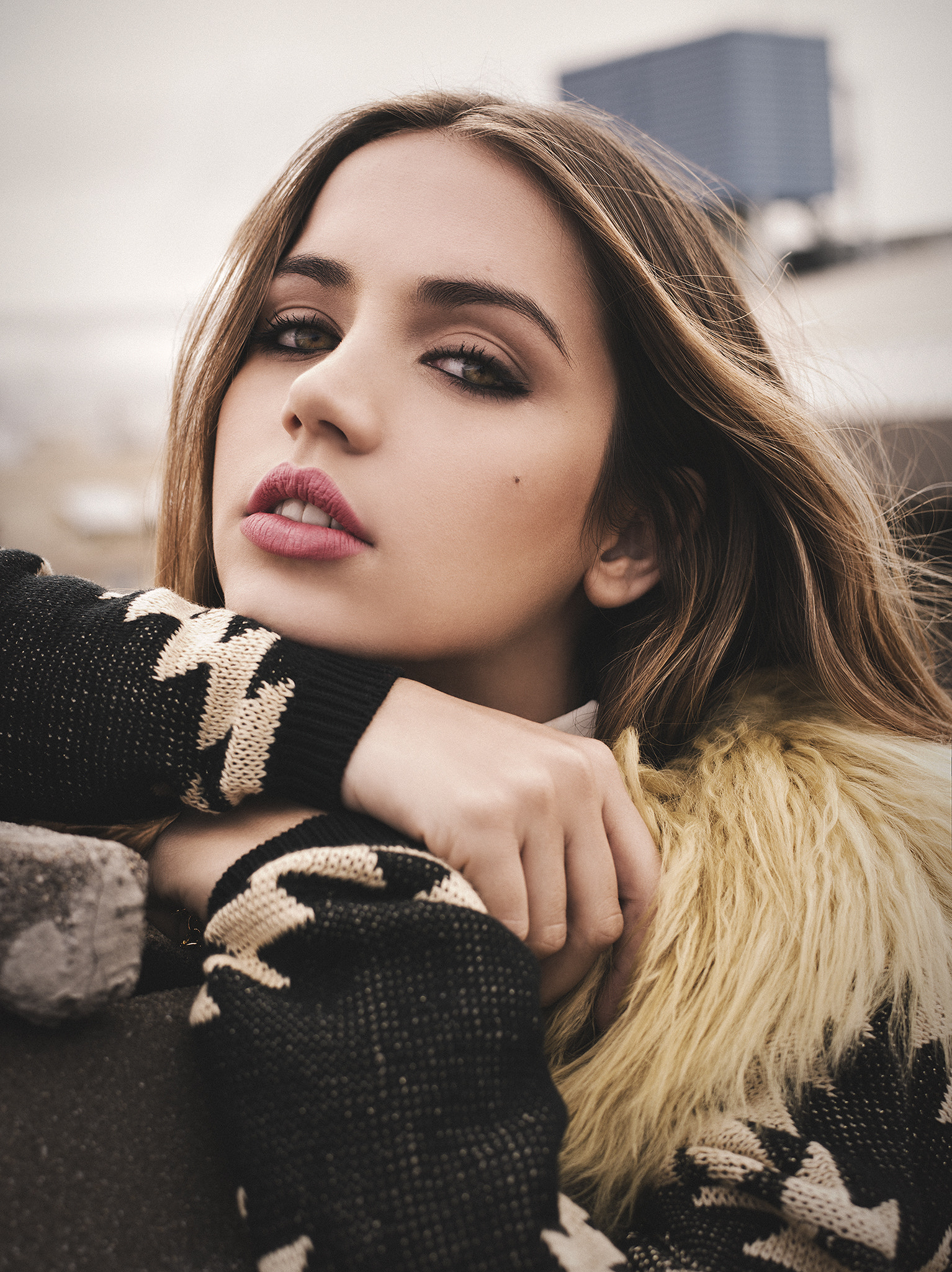 Pentax 645D sample photo. Ana de armas photography