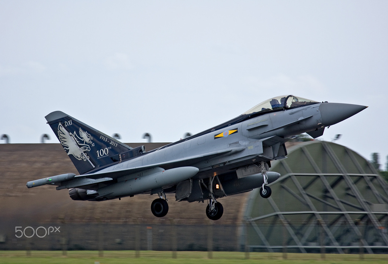 Canon EOS 40D + Canon EF 100-400mm F4.5-5.6L IS USM sample photo. Eurofighter typhoon, 'dixie' photography