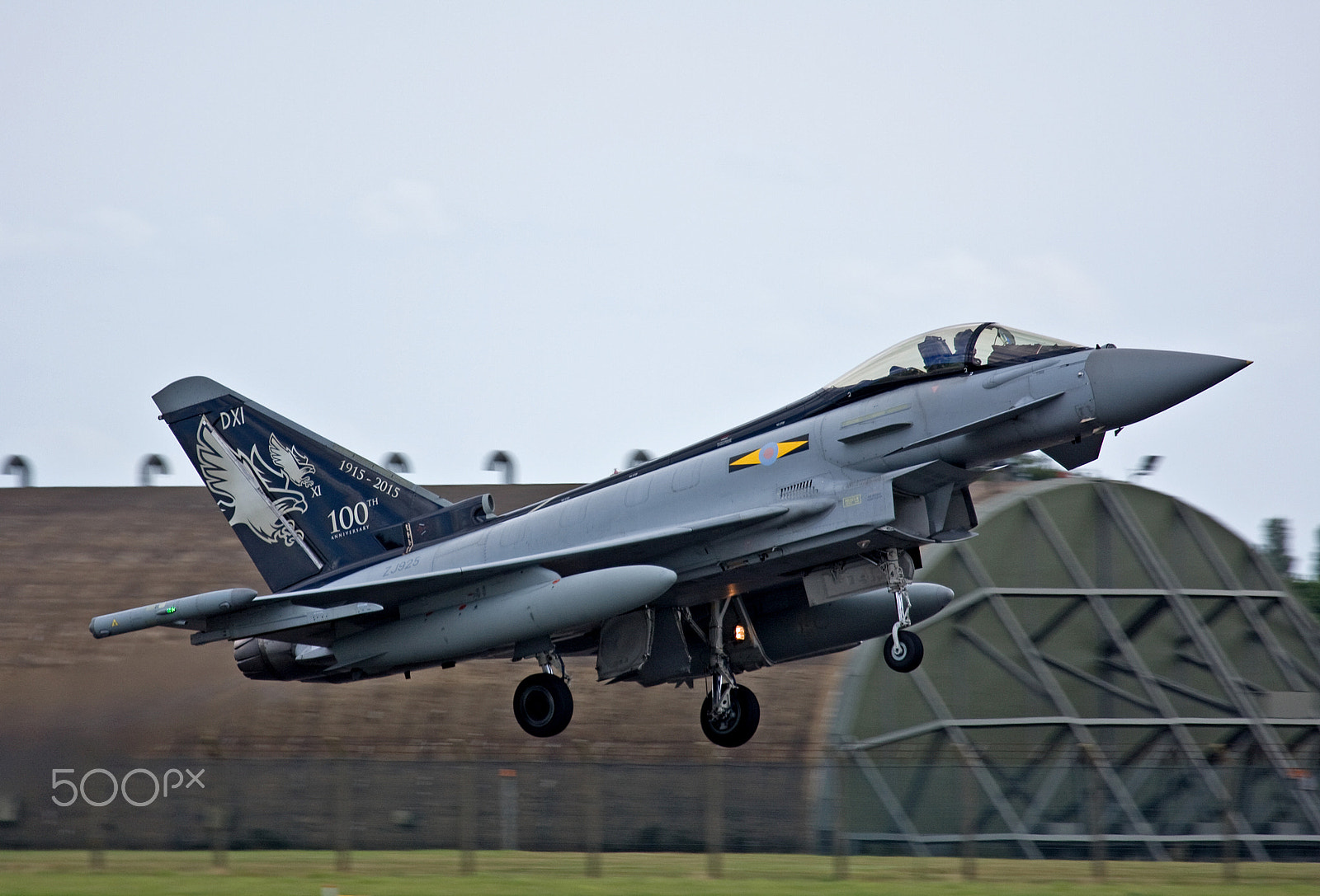 Canon EF 100-400mm F4.5-5.6L IS USM sample photo. Eurofighter typhoon, 'dixie' photography