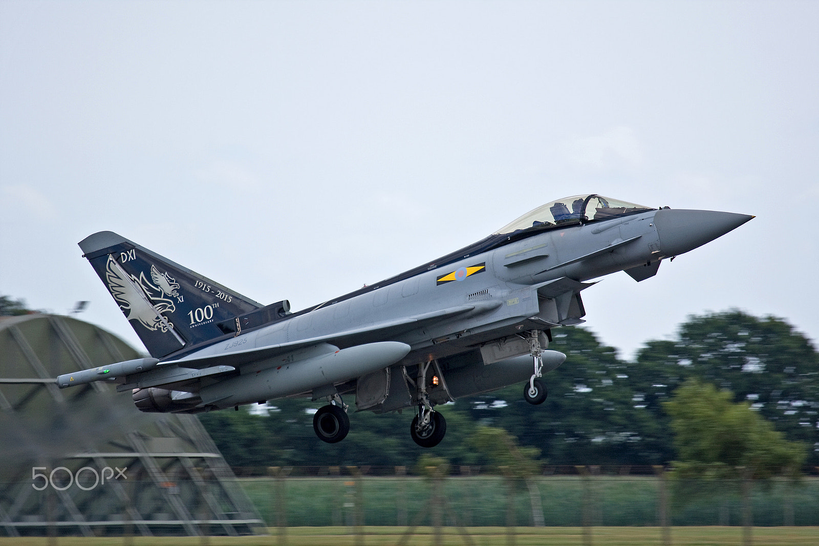 Canon EOS 40D + Canon EF 100-400mm F4.5-5.6L IS USM sample photo. Eurofighter typhoon, 'dixie' photography
