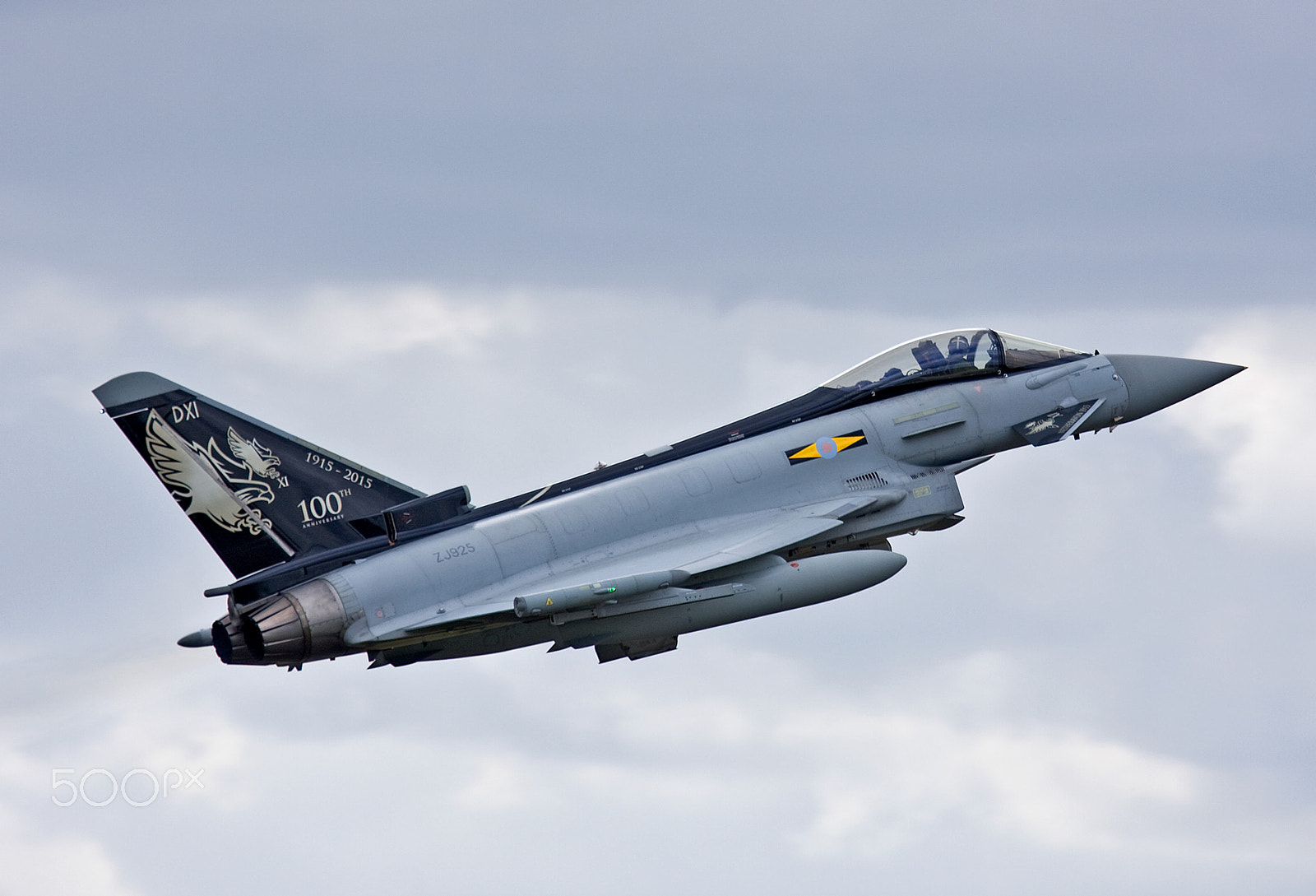 Canon EF 100-400mm F4.5-5.6L IS USM sample photo. Eurofighter typhoon, 'dixie' photography