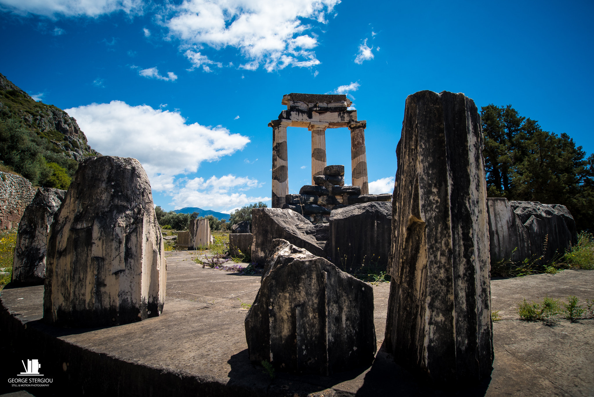 Nikon D750 + Sigma 17-35mm F2.8-4 EX Aspherical sample photo. Temple of athena pronaia photography