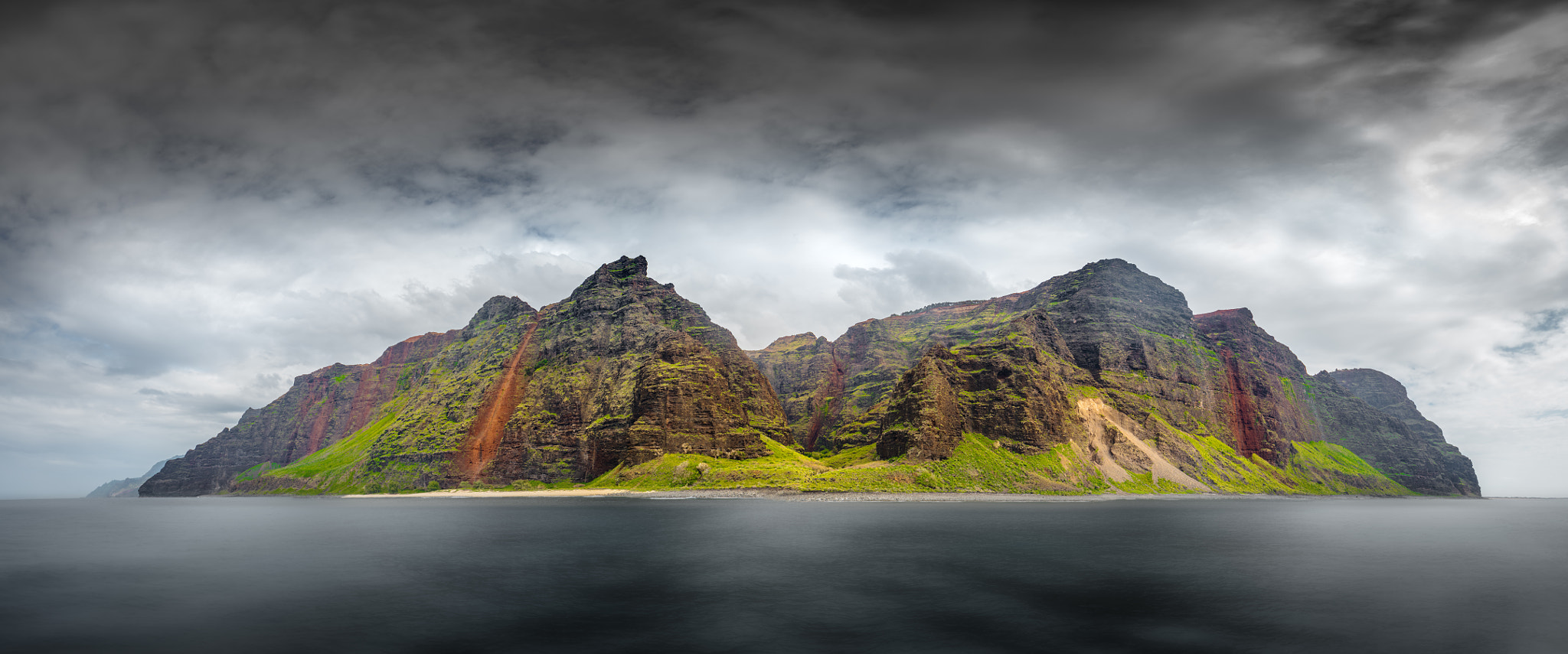 Sony a7R II + Canon EF 24-70mm F2.8L USM sample photo. Colors of na pali.jpg photography
