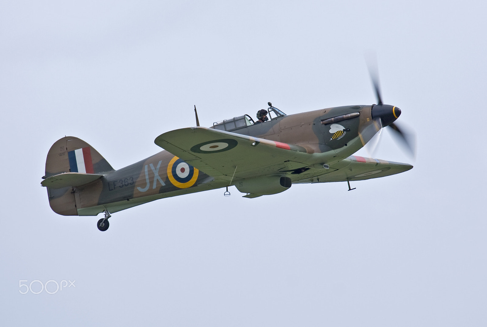 Canon EF 100-400mm F4.5-5.6L IS USM sample photo. Hawker hurricane mk.iic, lf363 photography