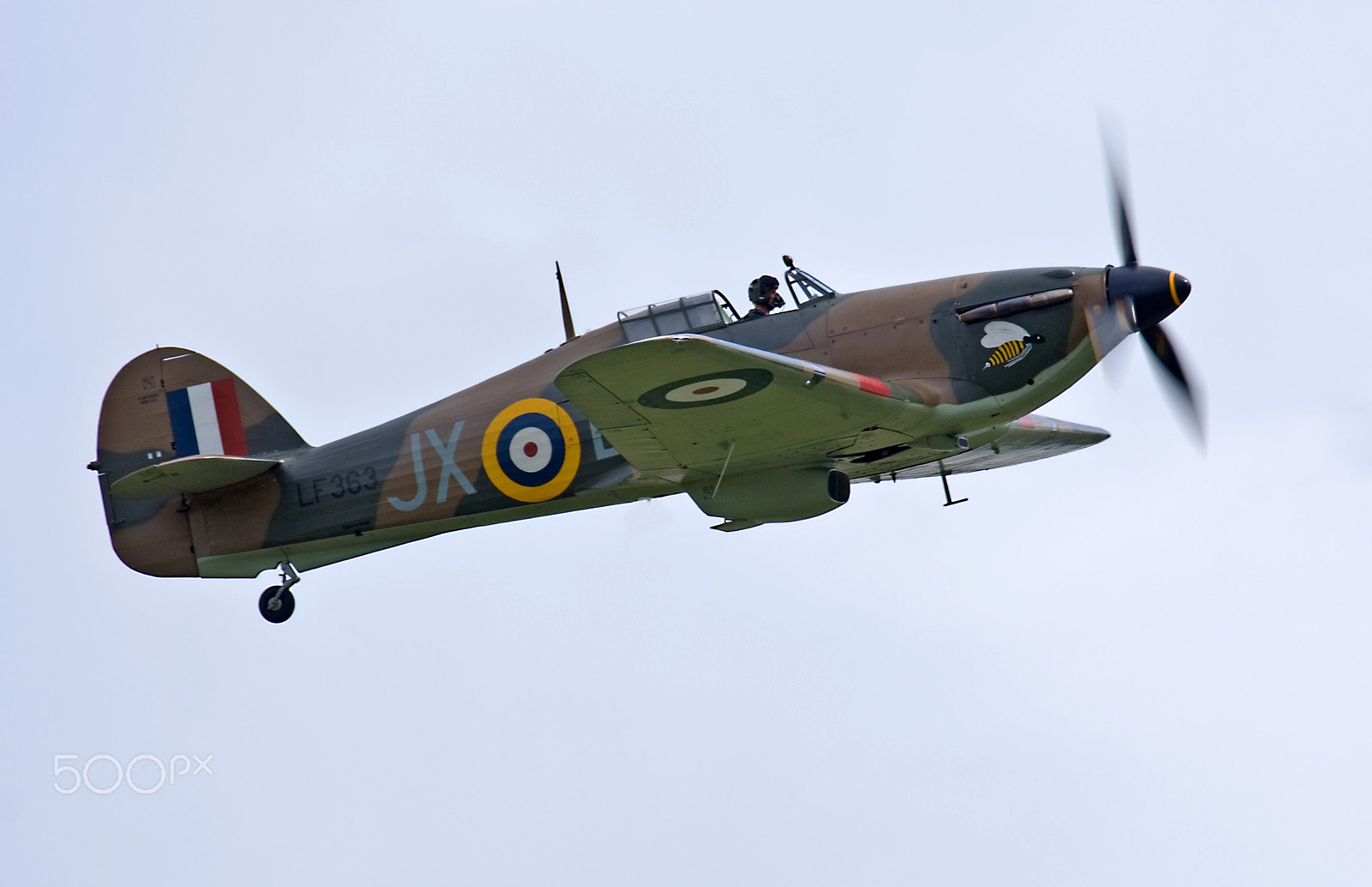 Canon EF 100-400mm F4.5-5.6L IS USM sample photo. Hawker hurricane mk.iic, lf363 photography