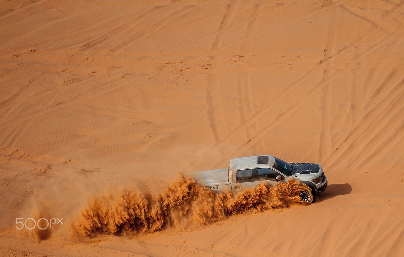 Canon EF 70-200mm F2.8L IS II USM sample photo. Driving over the dunes photography