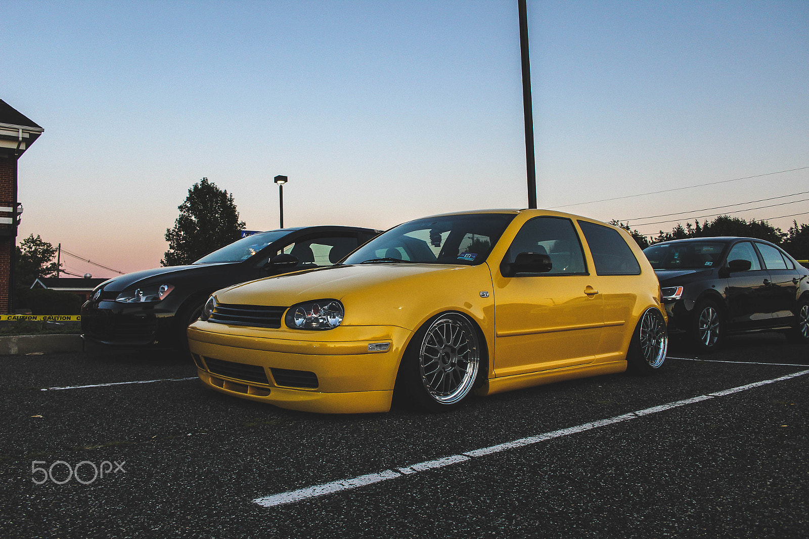 Canon EF-S 18-55mm F3.5-5.6 sample photo. Volkswagen gti photography