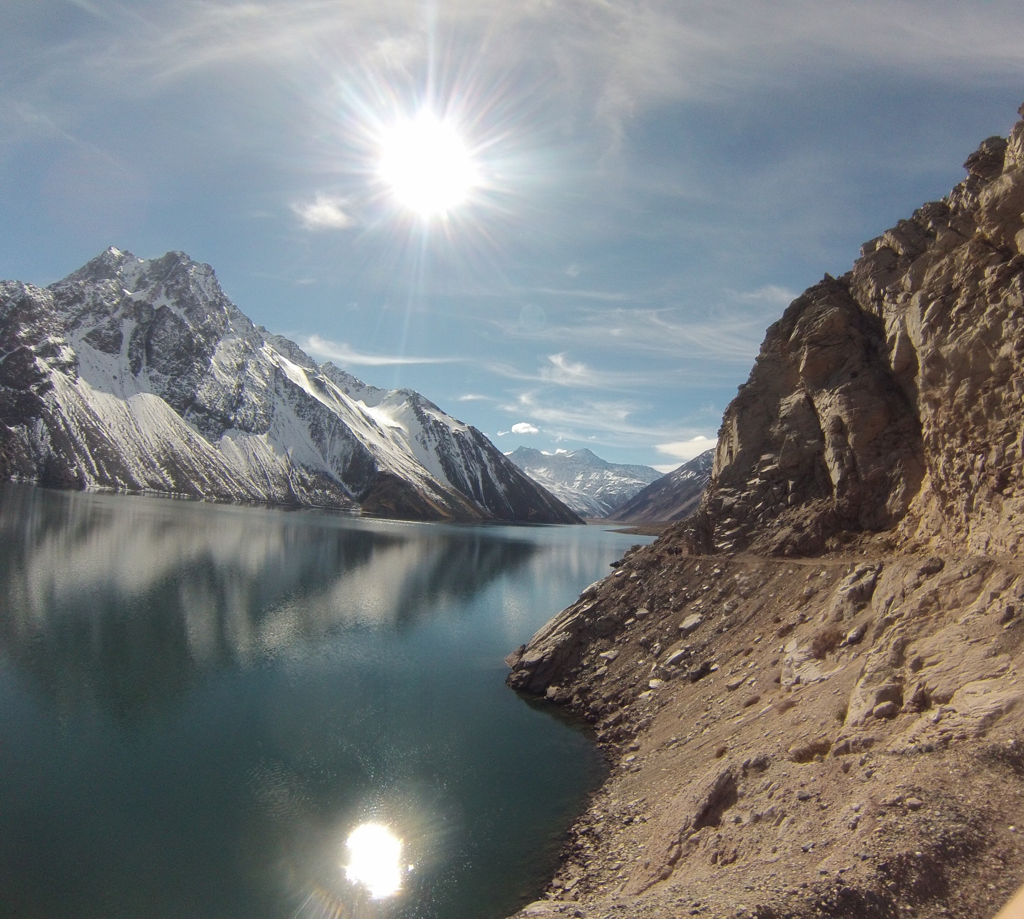 GoPro Hero3-Silver Edition sample photo. Embalse el yeso photography