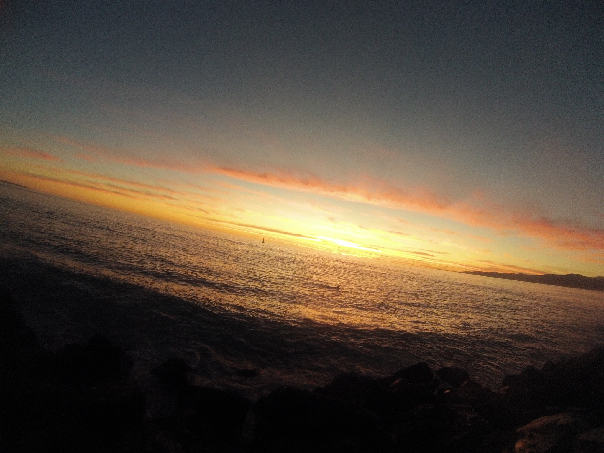GoPro Hero3-Silver Edition sample photo. Sunset venice beach photography