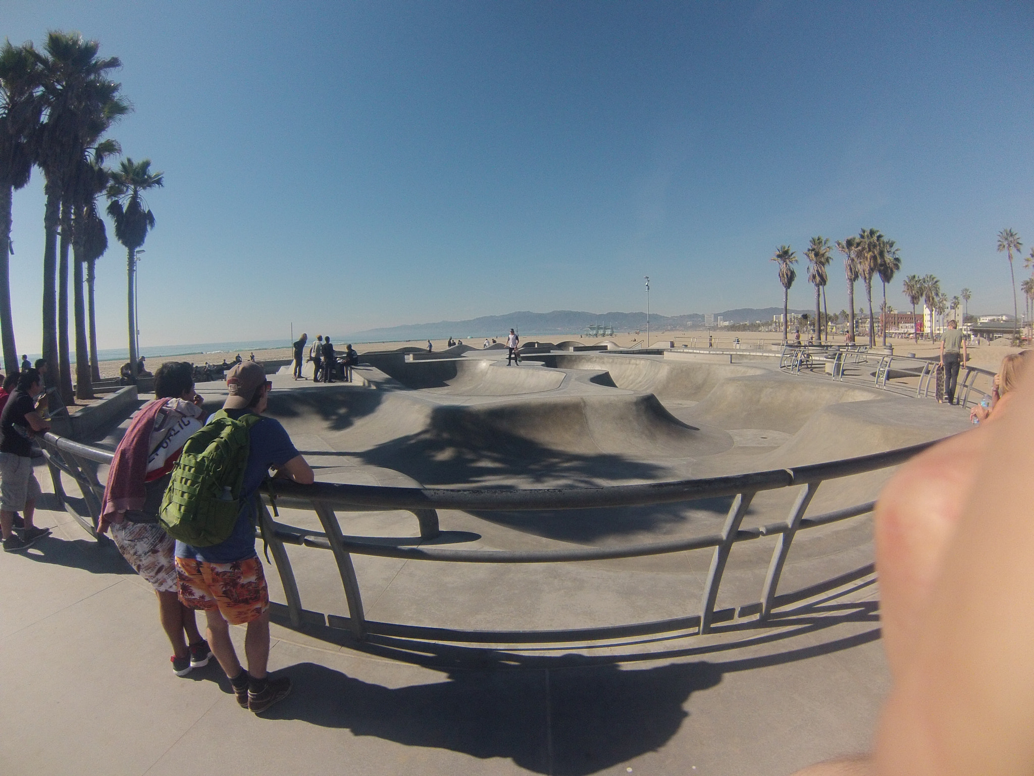 GoPro Hero3-Silver Edition sample photo. Venice skatepark photography