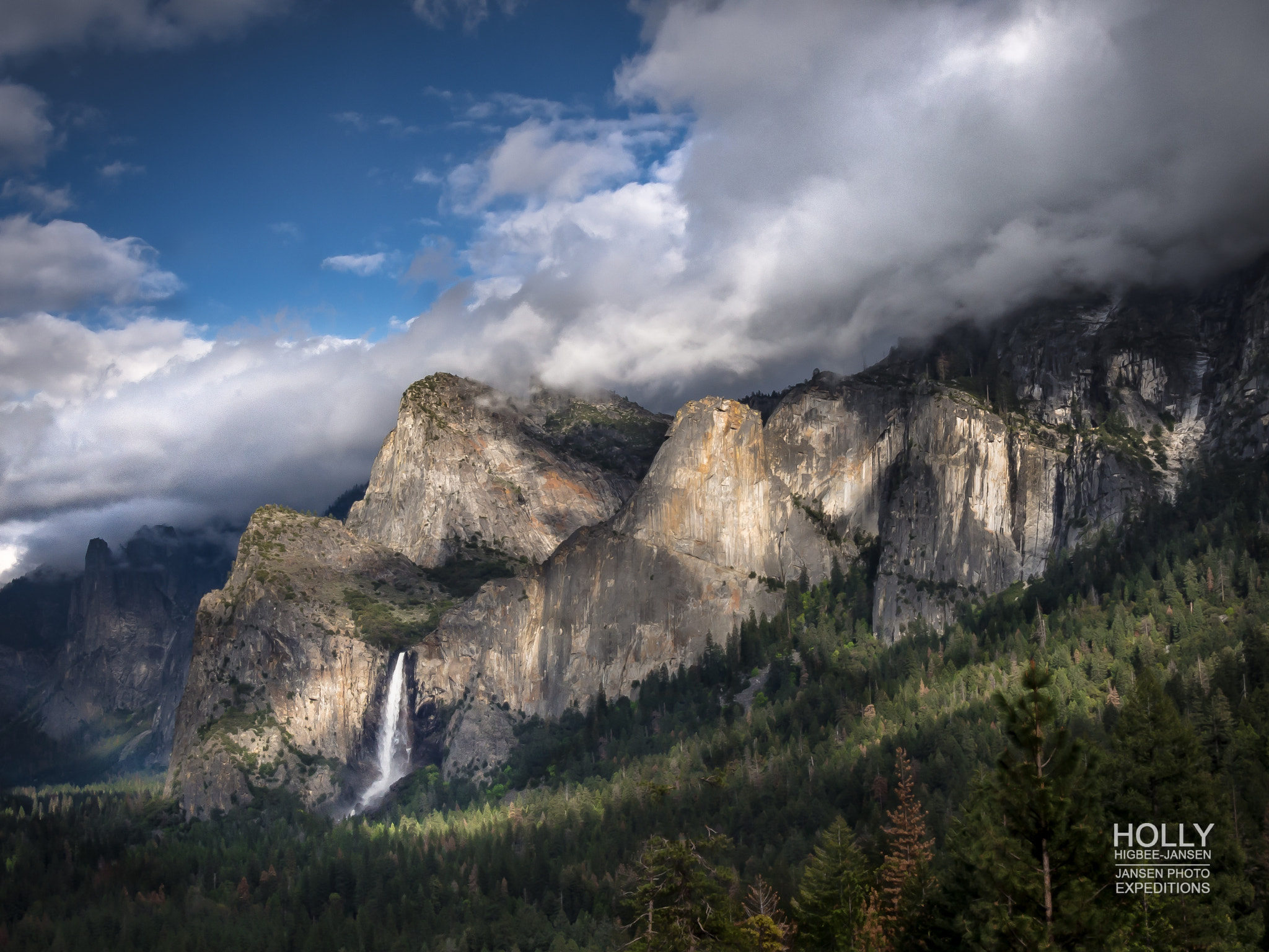 OLYMPUS 11-22mm Lens sample photo. Bridal veil falls after the storm photography