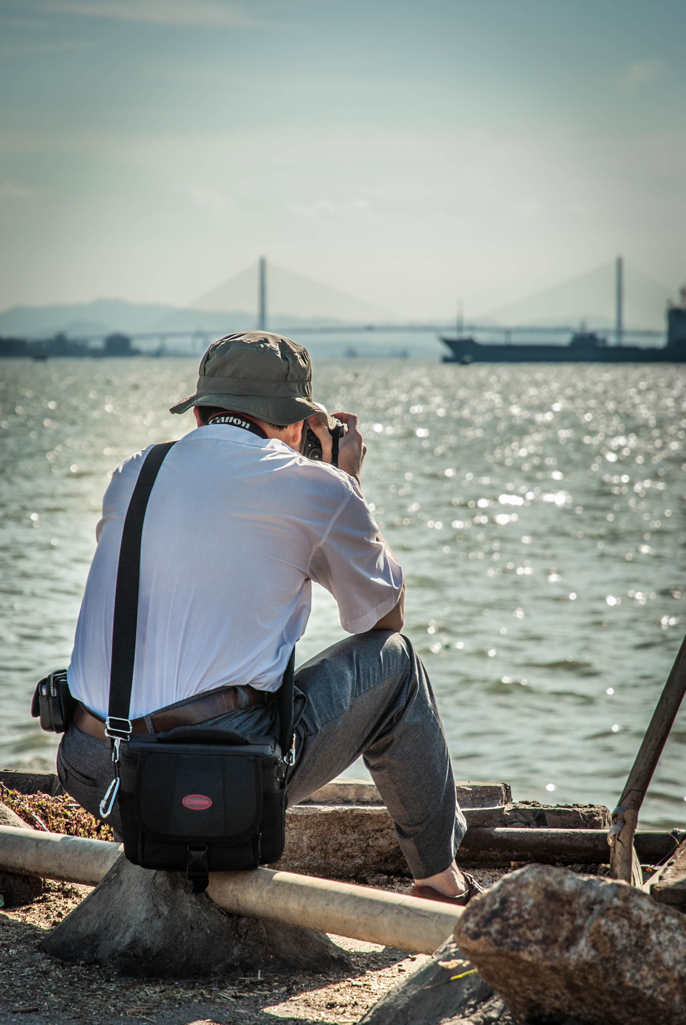 Nikon D80 sample photo. 摄，海 photography