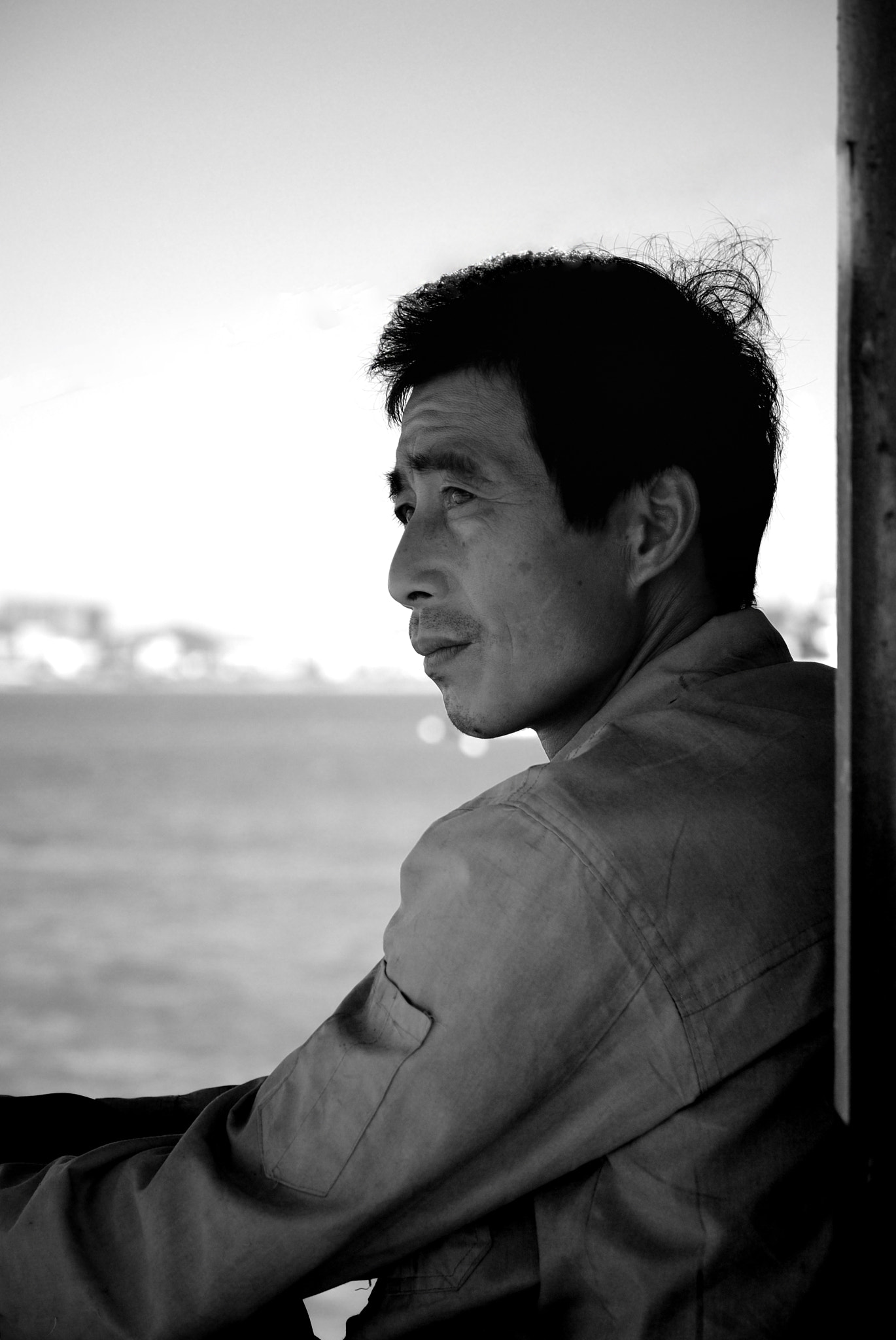 Nikon D80 sample photo. 码头工人 photography