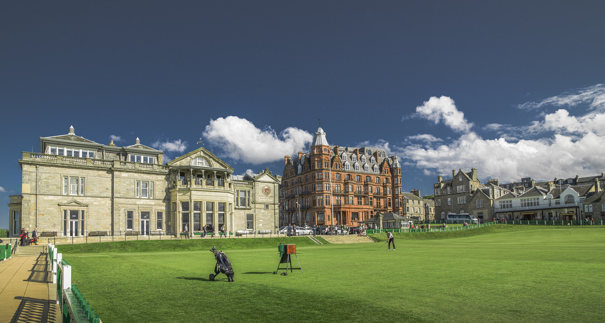 Hasselblad H3D + HCD 28 sample photo. Scottish golf landscapes photography