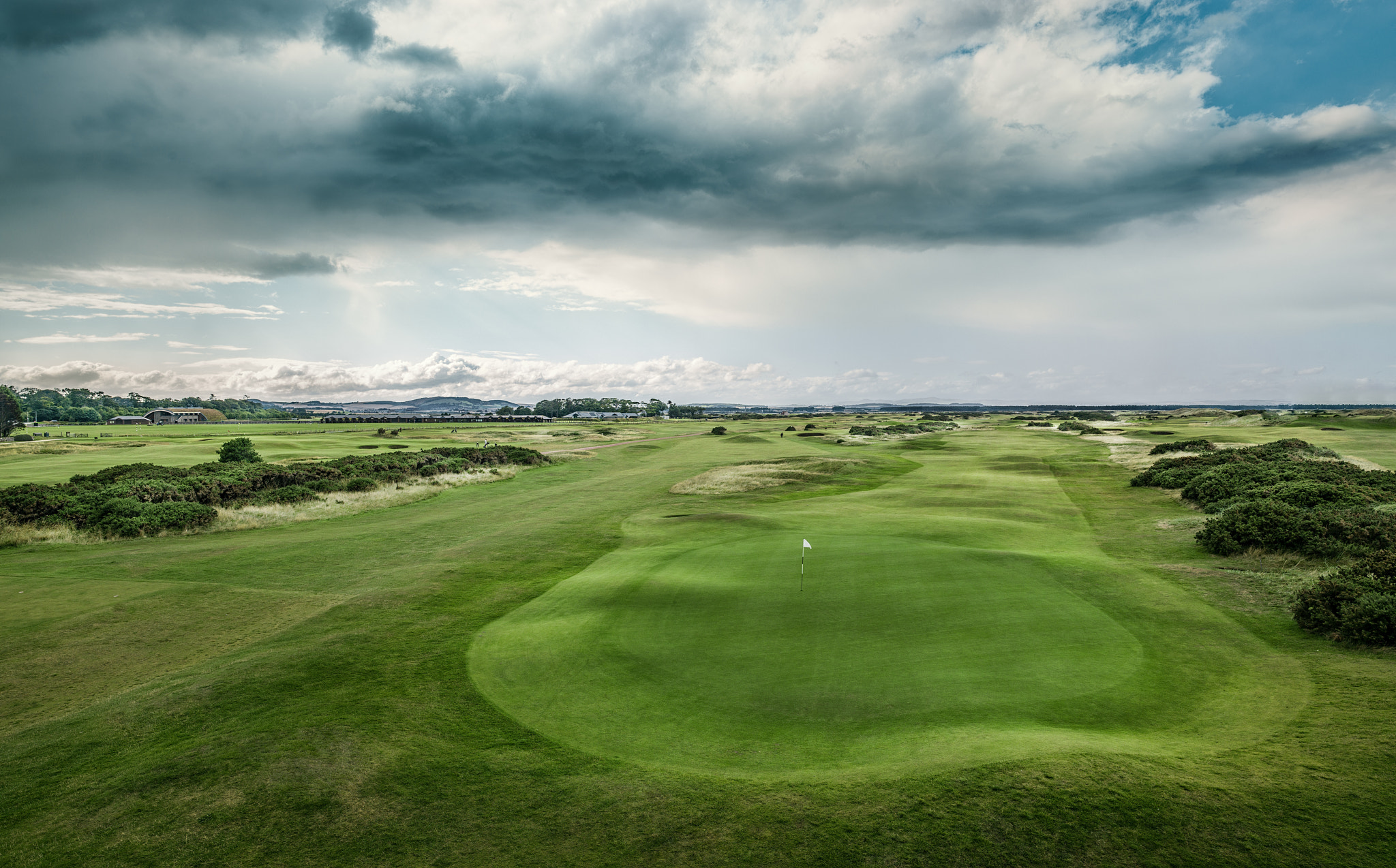 Hasselblad H3D + HCD 28 sample photo. Scottish golf landscapes photography