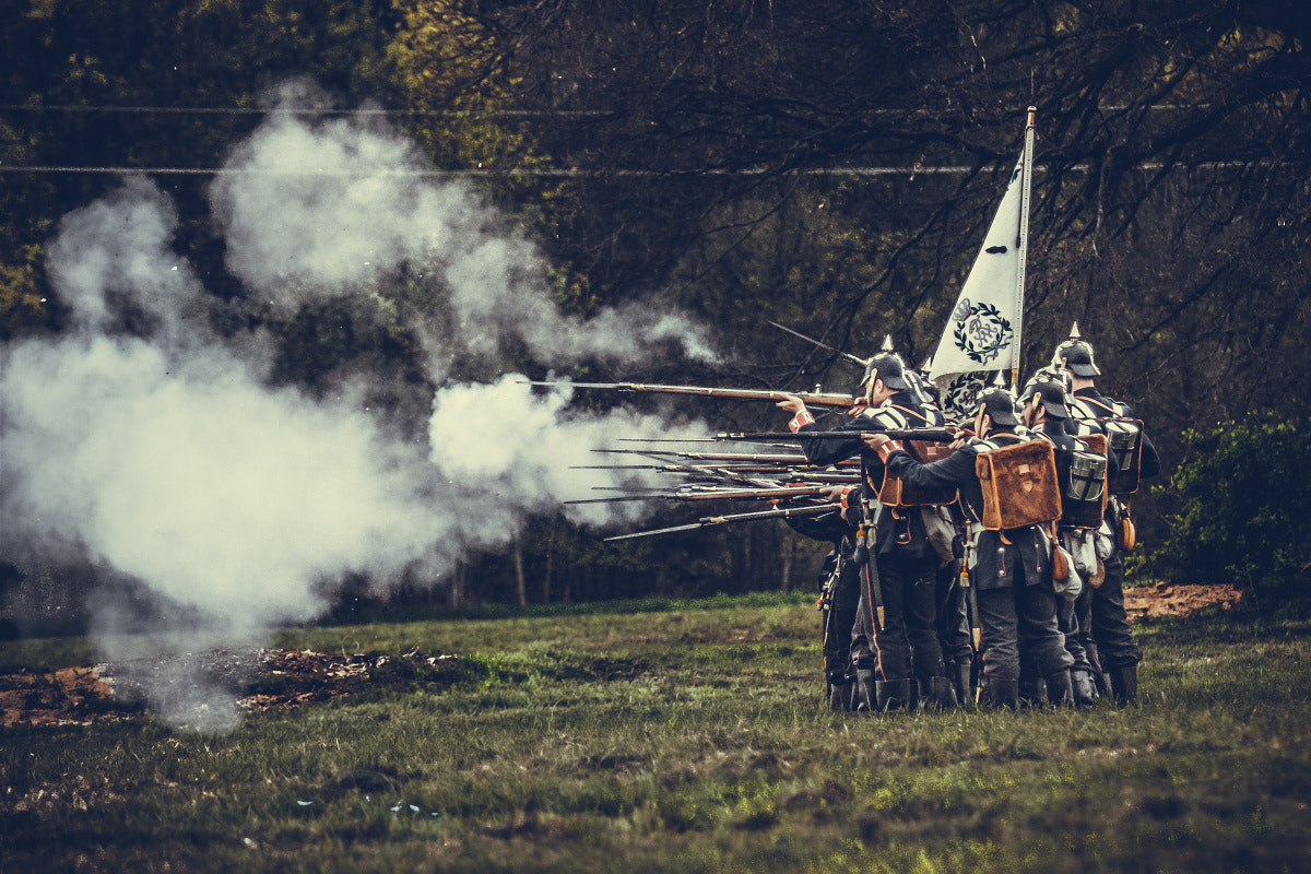 Canon EF 70-200mm F2.8L USM sample photo. 150th anniversary of the prussian war -austrian photography