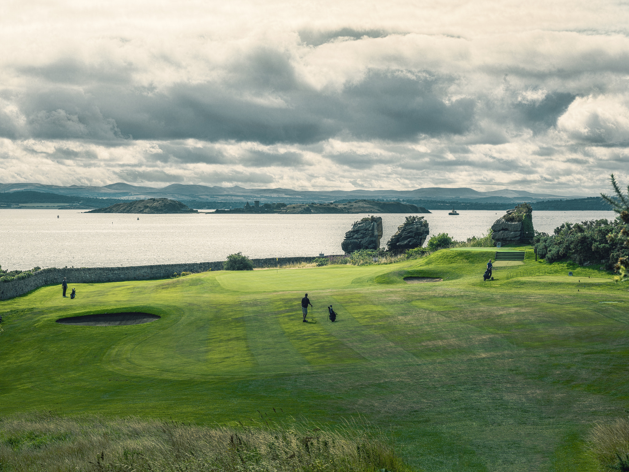 Hasselblad H3D + HC 80 sample photo. Scottish golf landscapes photography