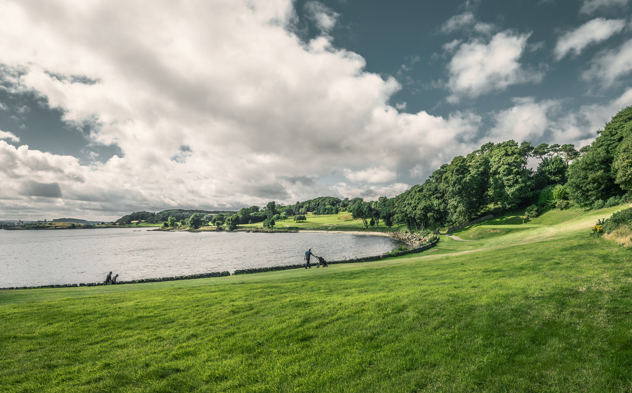 Hasselblad H3D + HCD 28 sample photo. Scottish golf landscapes photography