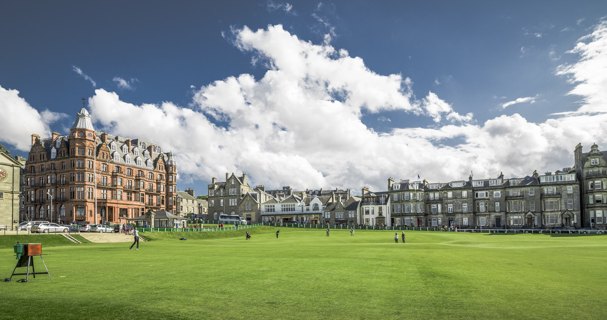 Hasselblad H3D + HCD 28 sample photo. Scottish golf landscape photography