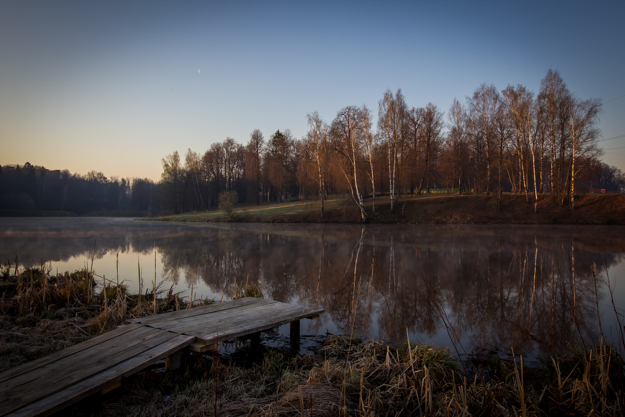 Canon EOS-1D Mark IV sample photo. Раннее утро на Скитском пруду photography