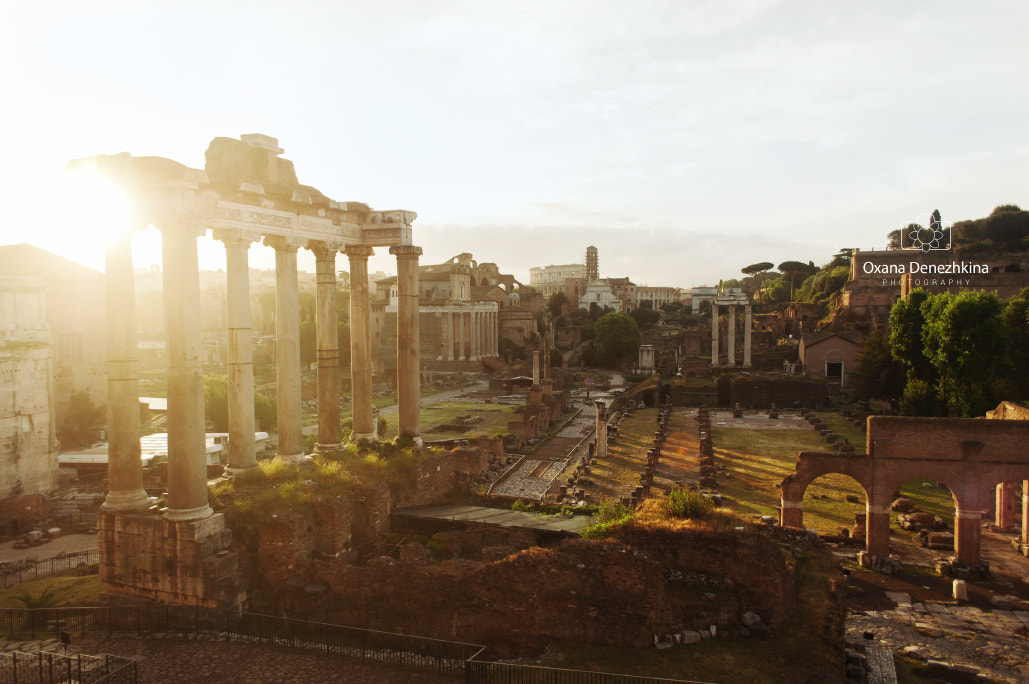 Nikon D300S sample photo. Foro romano photography