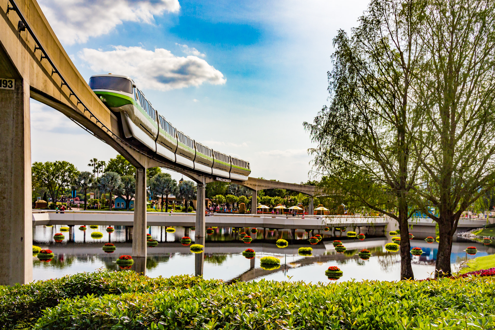 Canon EOS 650D (EOS Rebel T4i / EOS Kiss X6i) sample photo. Monorail - epcot photography