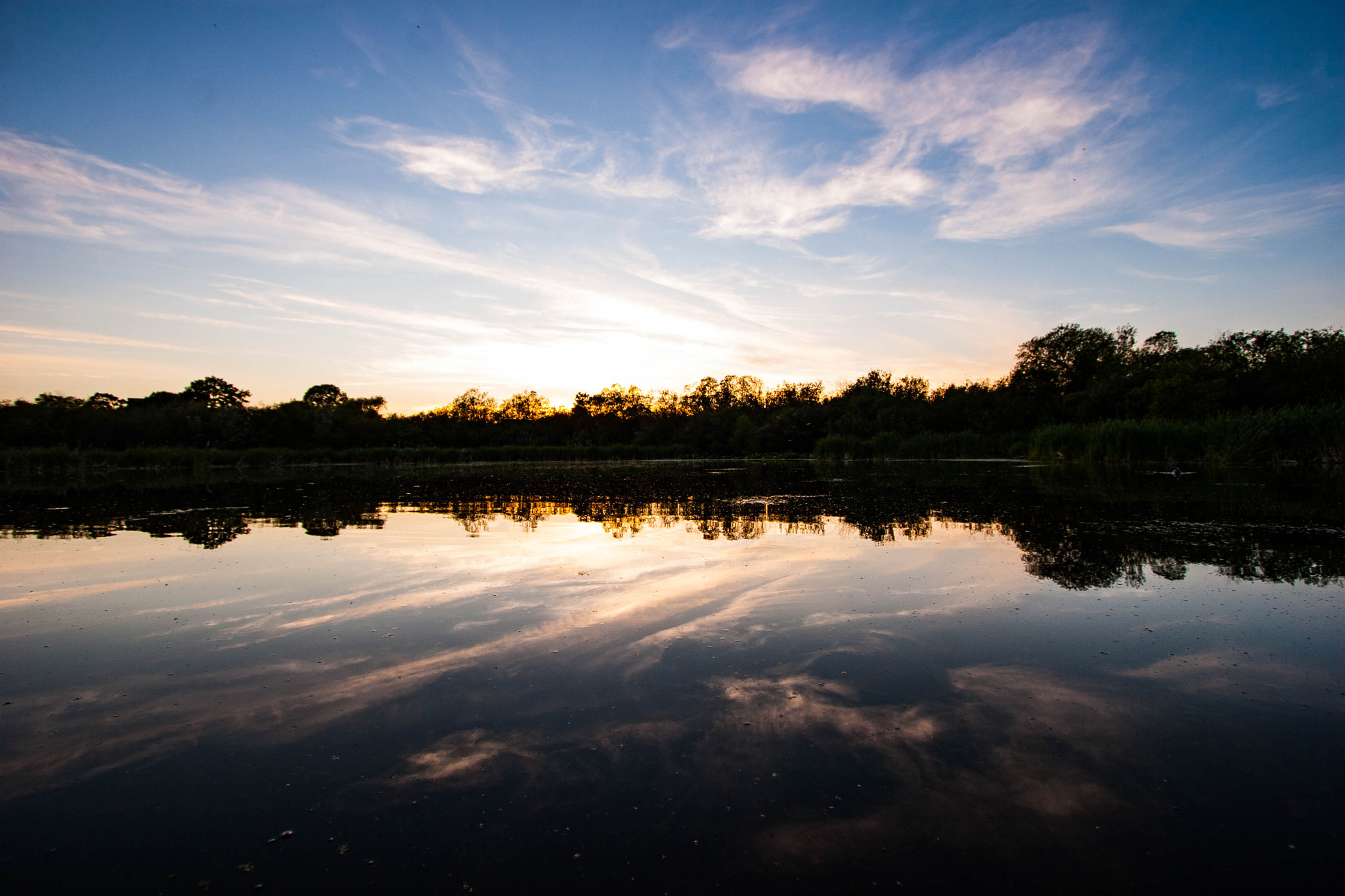 Canon EOS 30D sample photo. Reflecting sundow photography