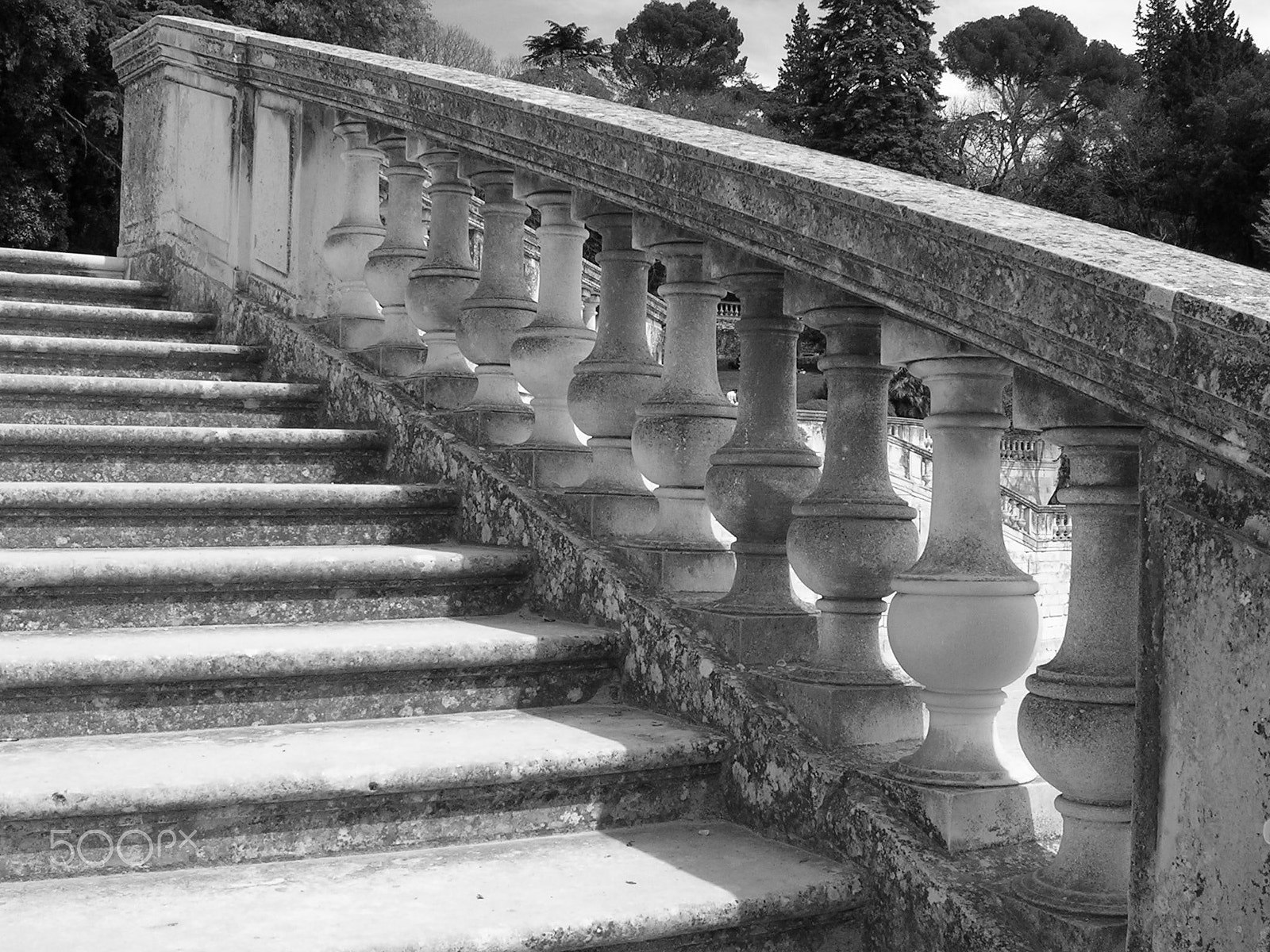 Nikon E3200 sample photo. Steps & balustrade photography